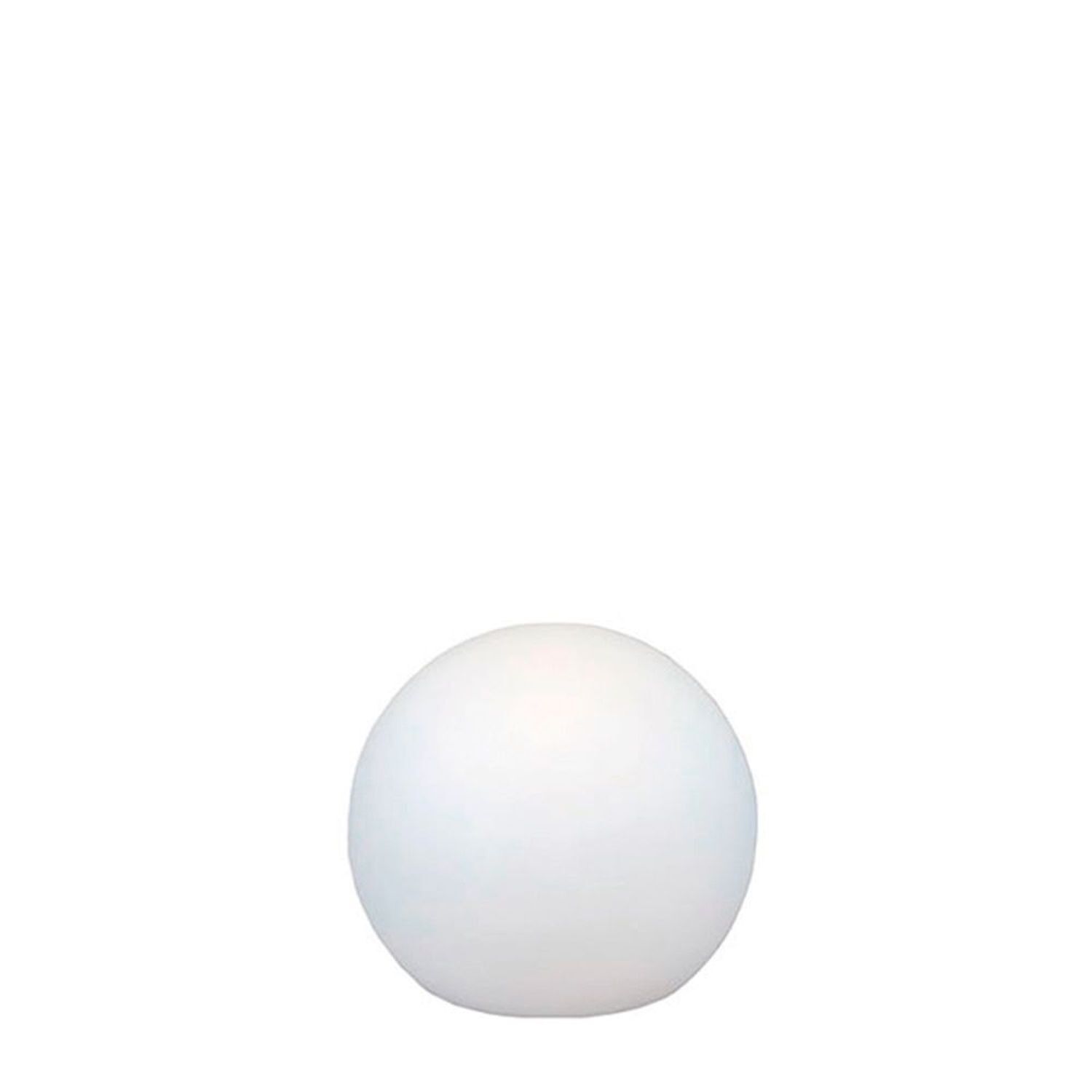 wegeleuchte-aussen-stehleuchte-tori-1x-e27-mit-3w-leuchtmittel-inklusive-weiss-fuer-garten-terrasse-kunststoff-pe-le110882-01 Ball, Sphere, White, Lampe Kugel, Minimal