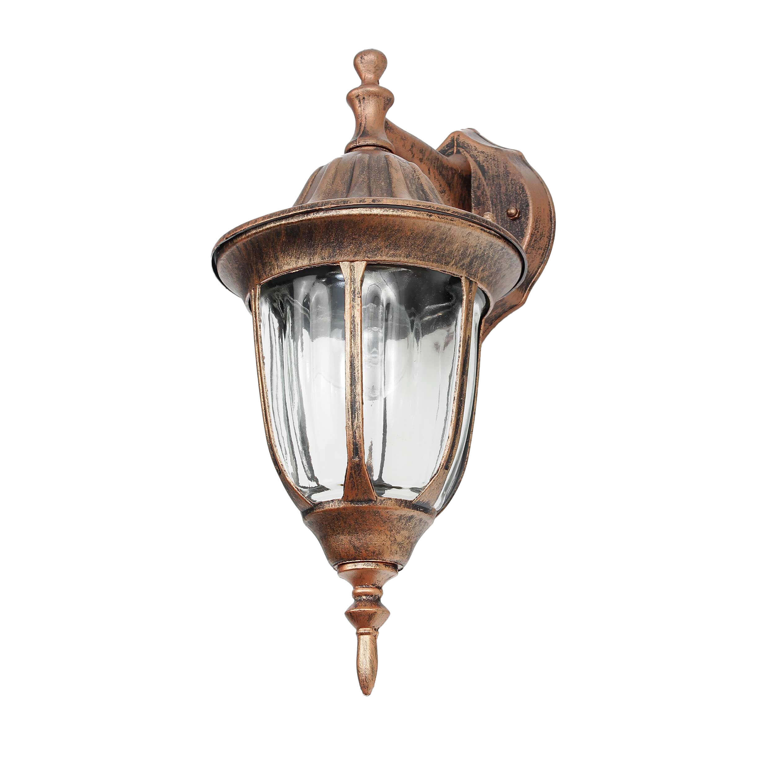 Leuchte, Lampe, Bronze, Rauchrohr