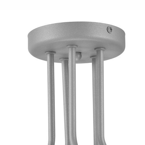 Deckenleuchte Silber Modern Wohnzimmer Metall