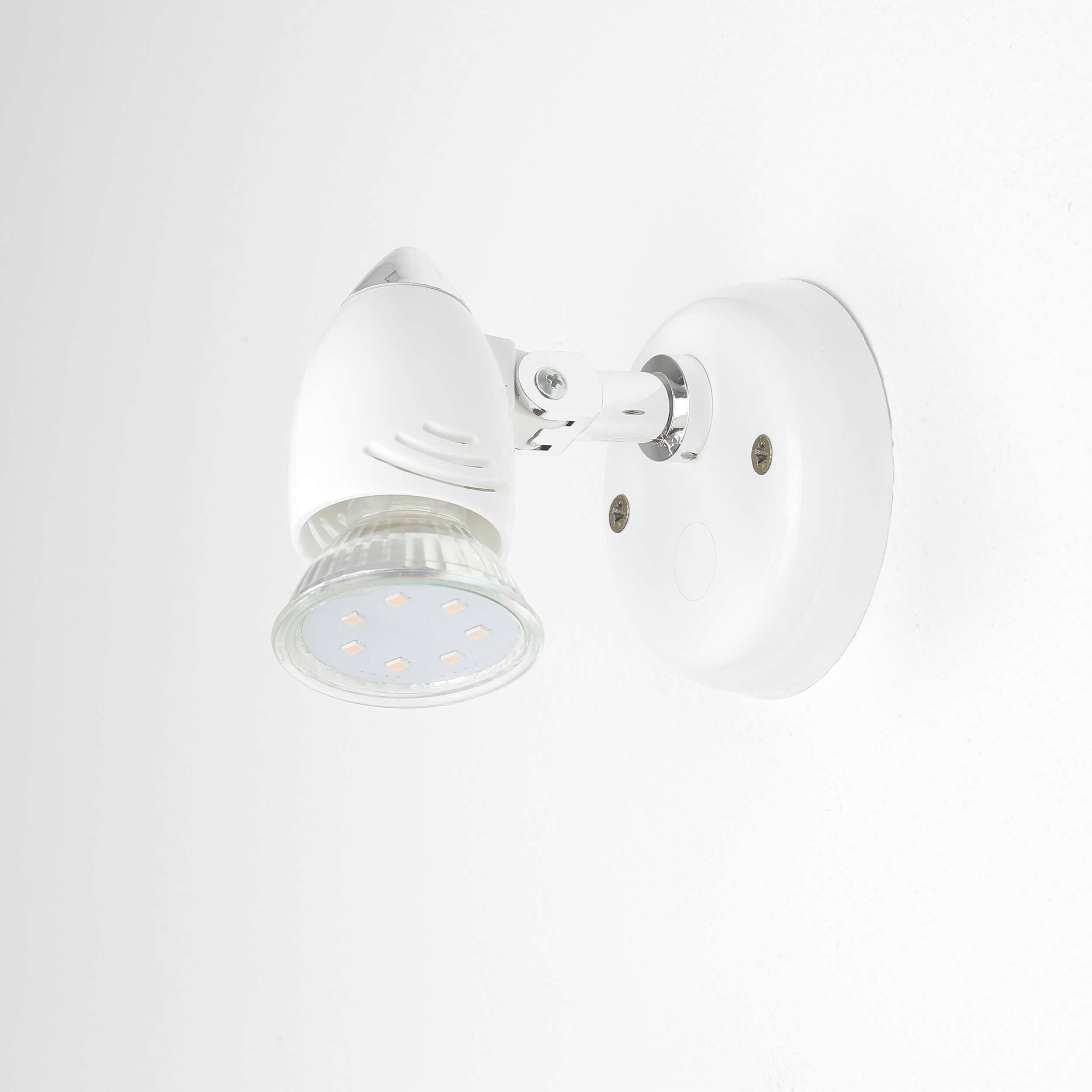 Spot COLVILLE en blanc Deckenleuchte