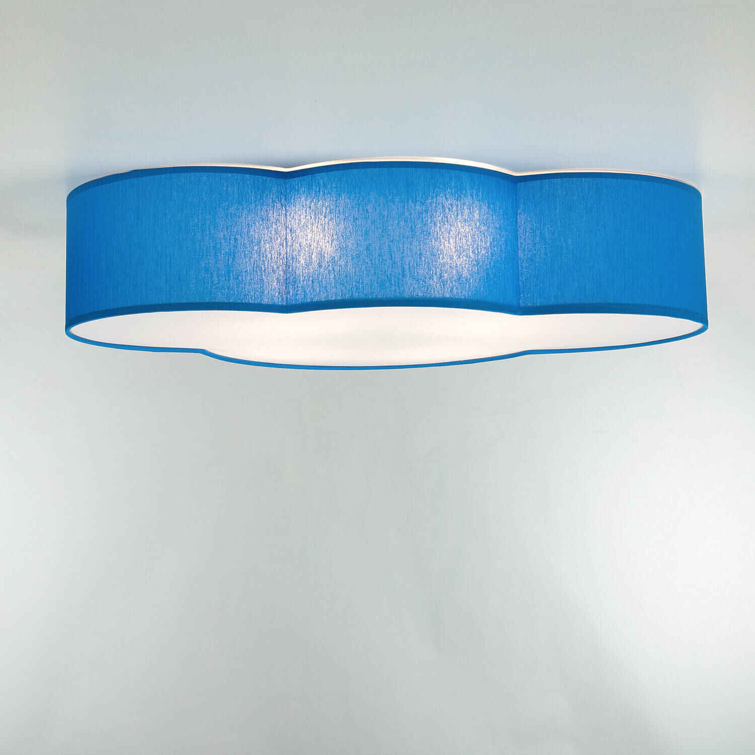 Deckenlampe für Kinder Wolke Blau 4-flmg niedlich