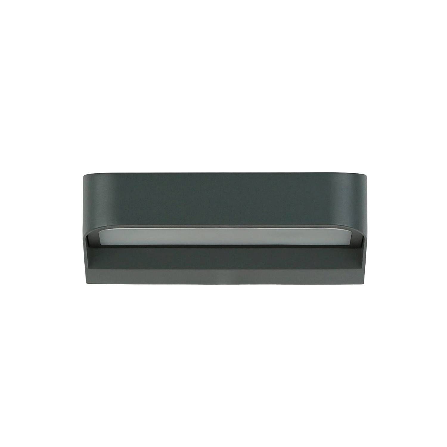 Wand-Wandlampe, Wand-Lampe, Wandleuchte, LED-Licht, grau