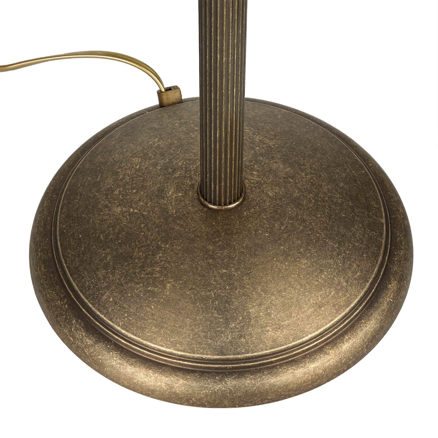 Stehleuchte Bronze Antik Echt-Messing Oslo Bronze, Lampe, Elektrisches Gerät, Mikrofon
