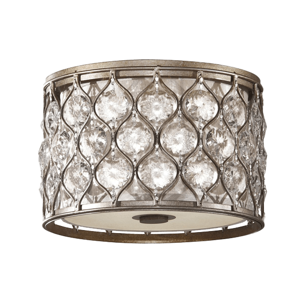 Deckenleuchten Kristall Wandlampe, Kristall, Metallrahmen, Rund, Leuchte