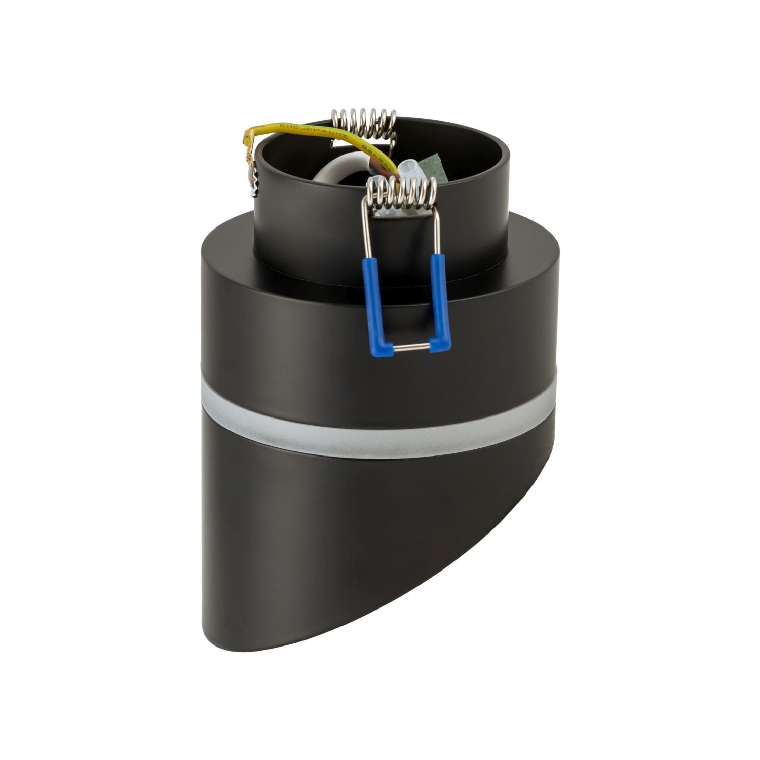 Spot encastré GX53 Noir H : 12 cm Aluminium Moderne
