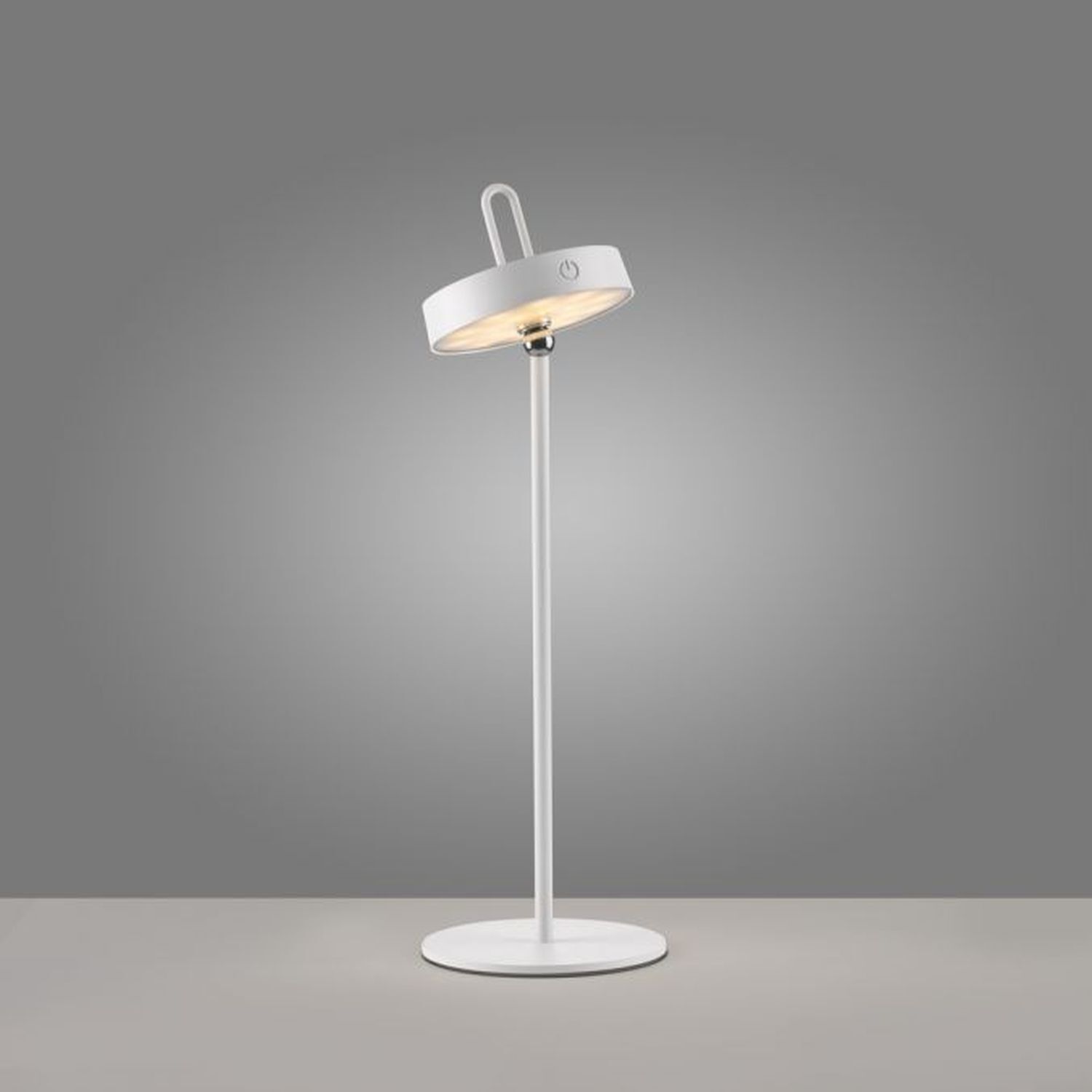 Lampe de table LED rechargeable Blanc Dimmer Touch IP44 47,2 cm Lampe