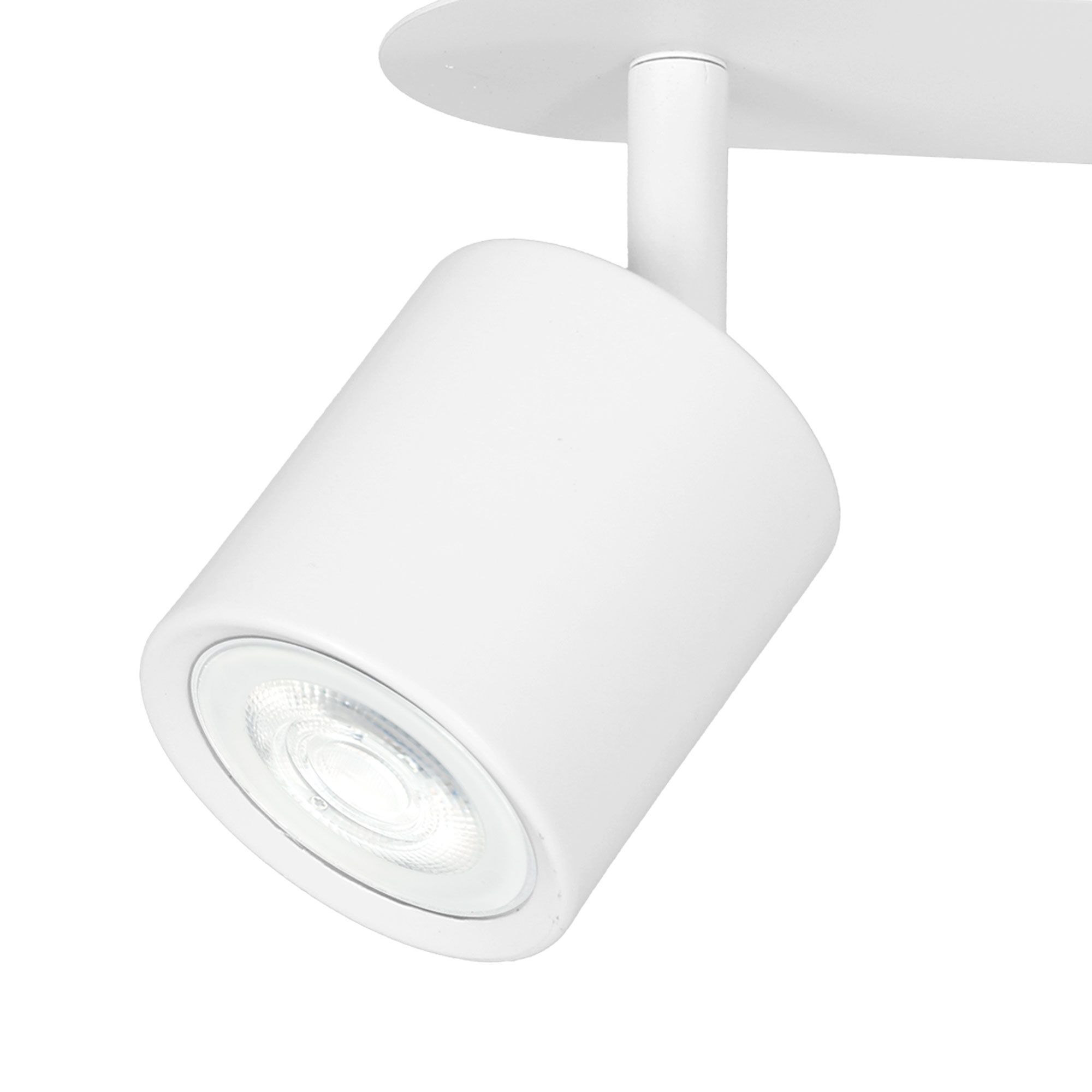 Spot Lampe Decke Weiß Metall GU10 66 cm WIOMA Beleuchtung