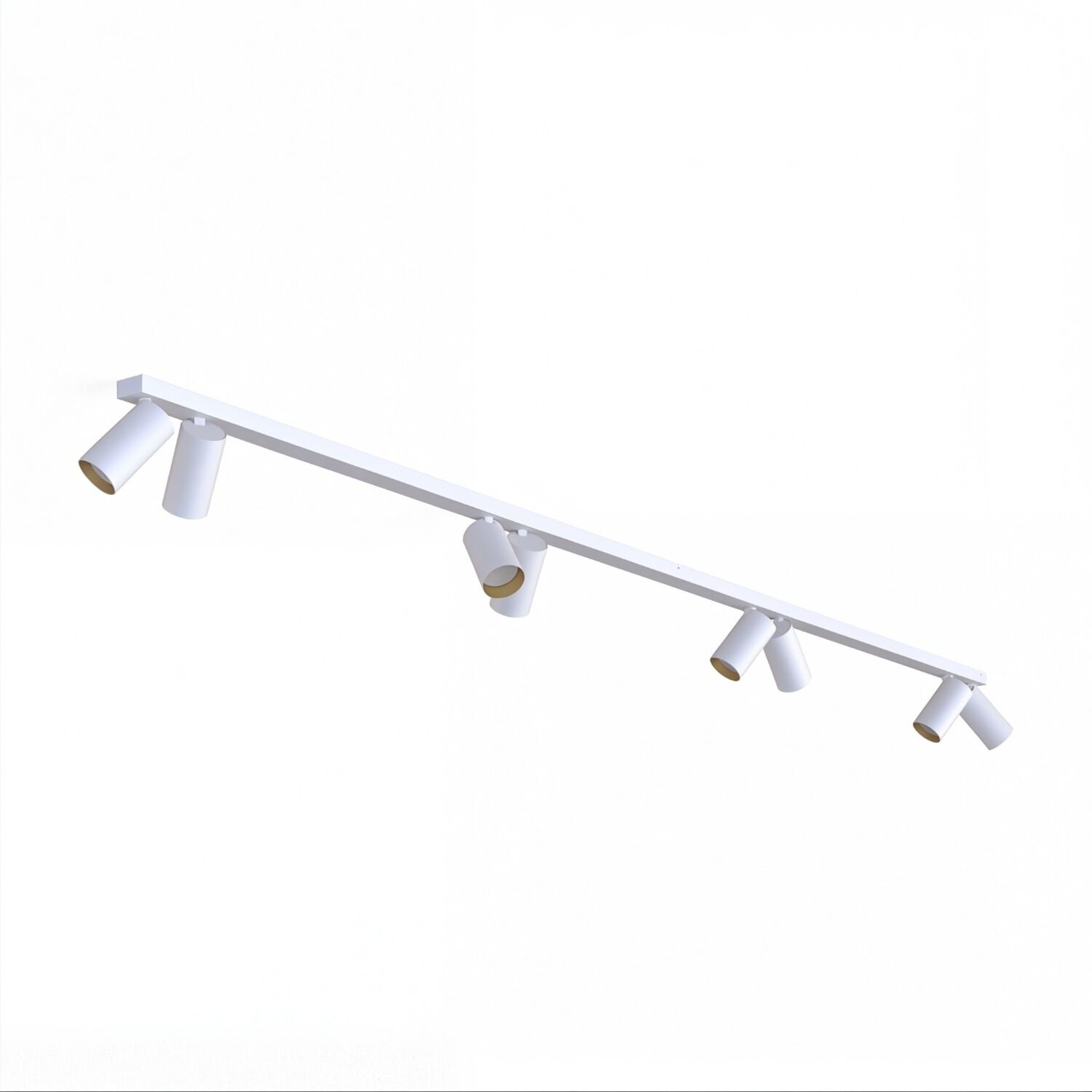 le67084-deckenstrahler-arbeitszimmer-wohnzimmer-flur-innen-metall-kunststoff-modern-8-flammig-gu10-ip20-weiss-gold-03 Deckenleuchte, Track-Lampe, weiß, spot, einstellbar