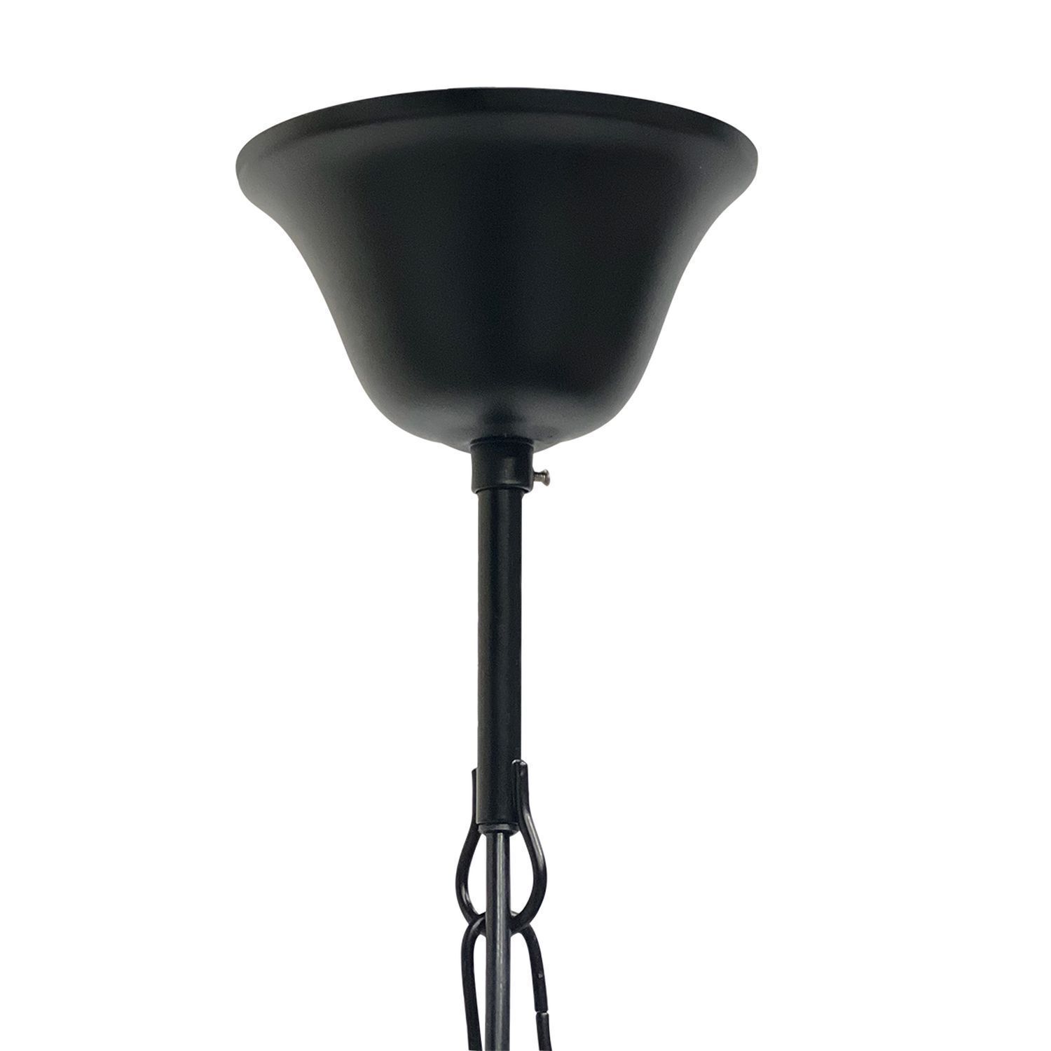 Pendelleuchte Glas Metall Schwarz Rauchgrau B:31 cm E14 Lampe, Fön, Gerät, Elektrisches Gerät, Lampenschirm