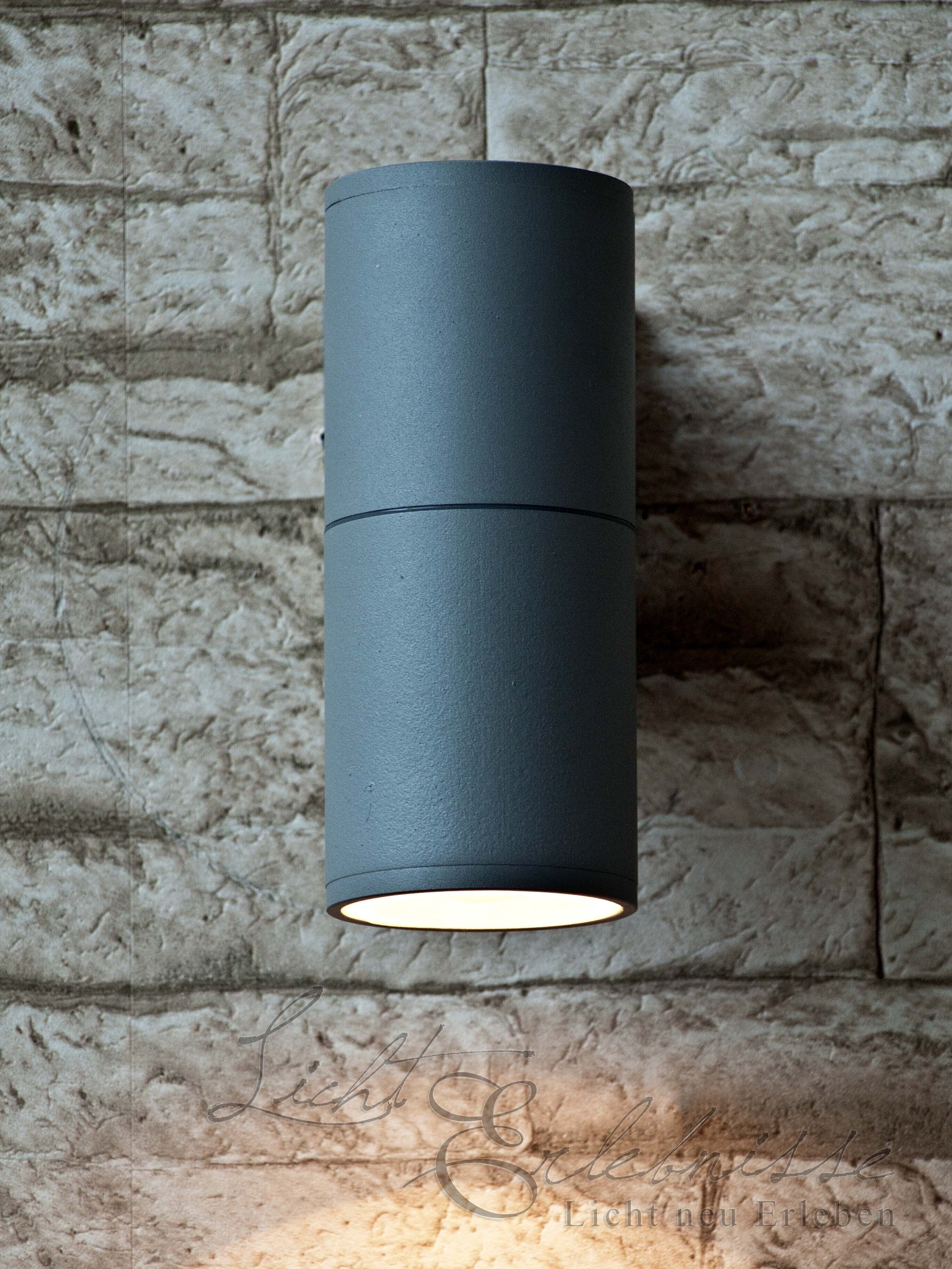 Luminaire d'extérieur Downstrap en gris