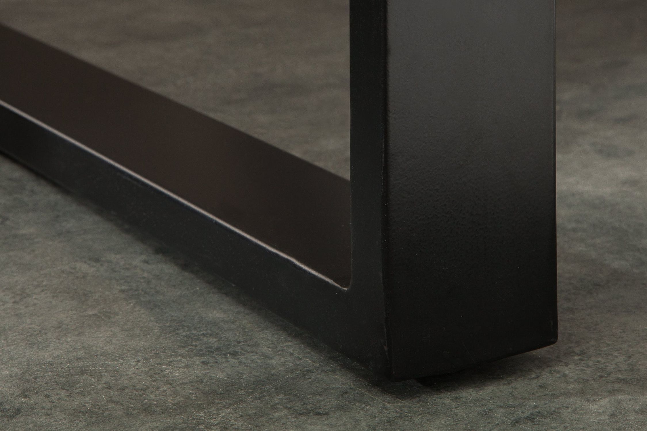 Bartisch Mango Holz Metall 120 x 80 cm Kufengestell Moebel, Tabelle, Fußboden, Bodenbeläge