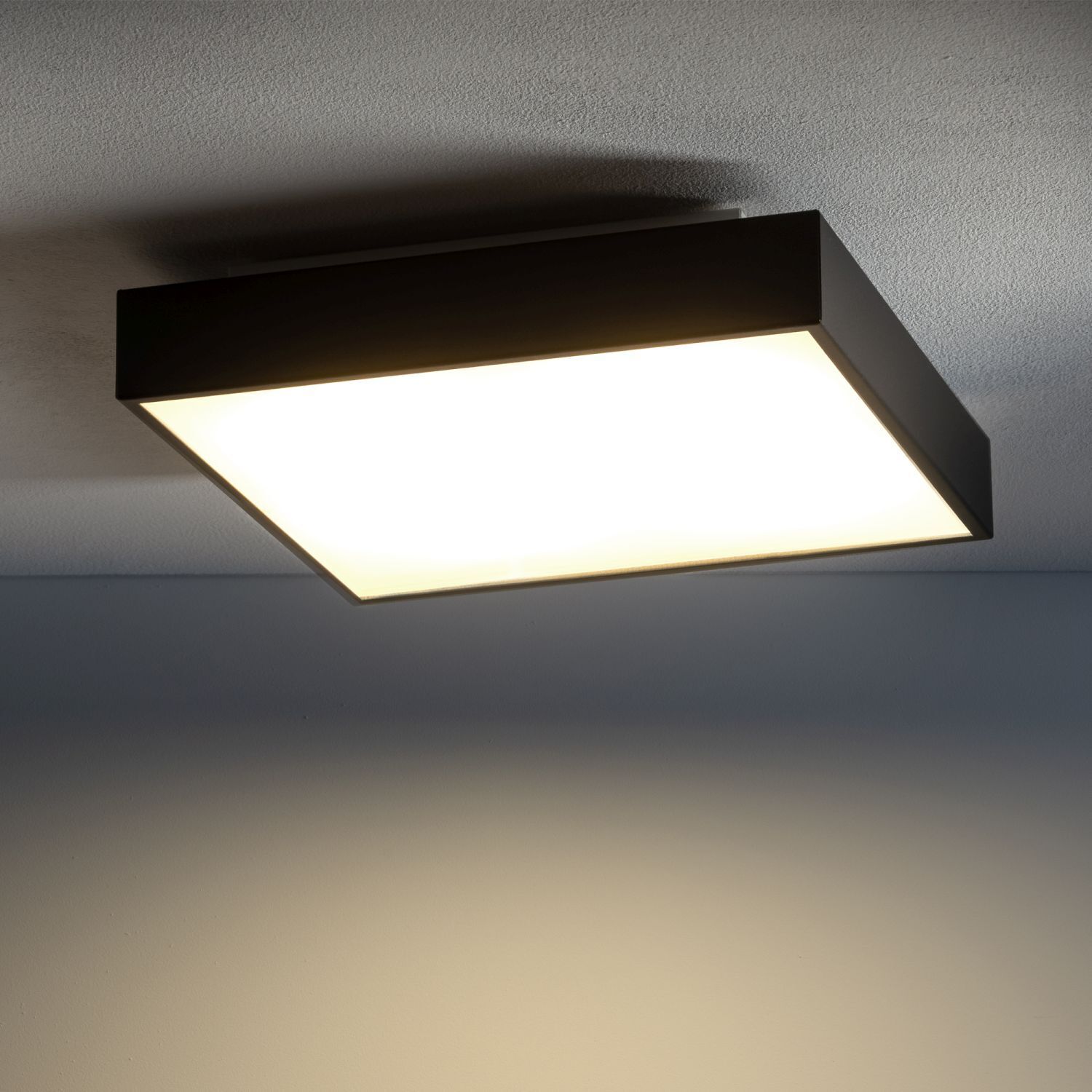 Blendarme Deckenlampe Bewegungssensor 4x GX53 Schwarz