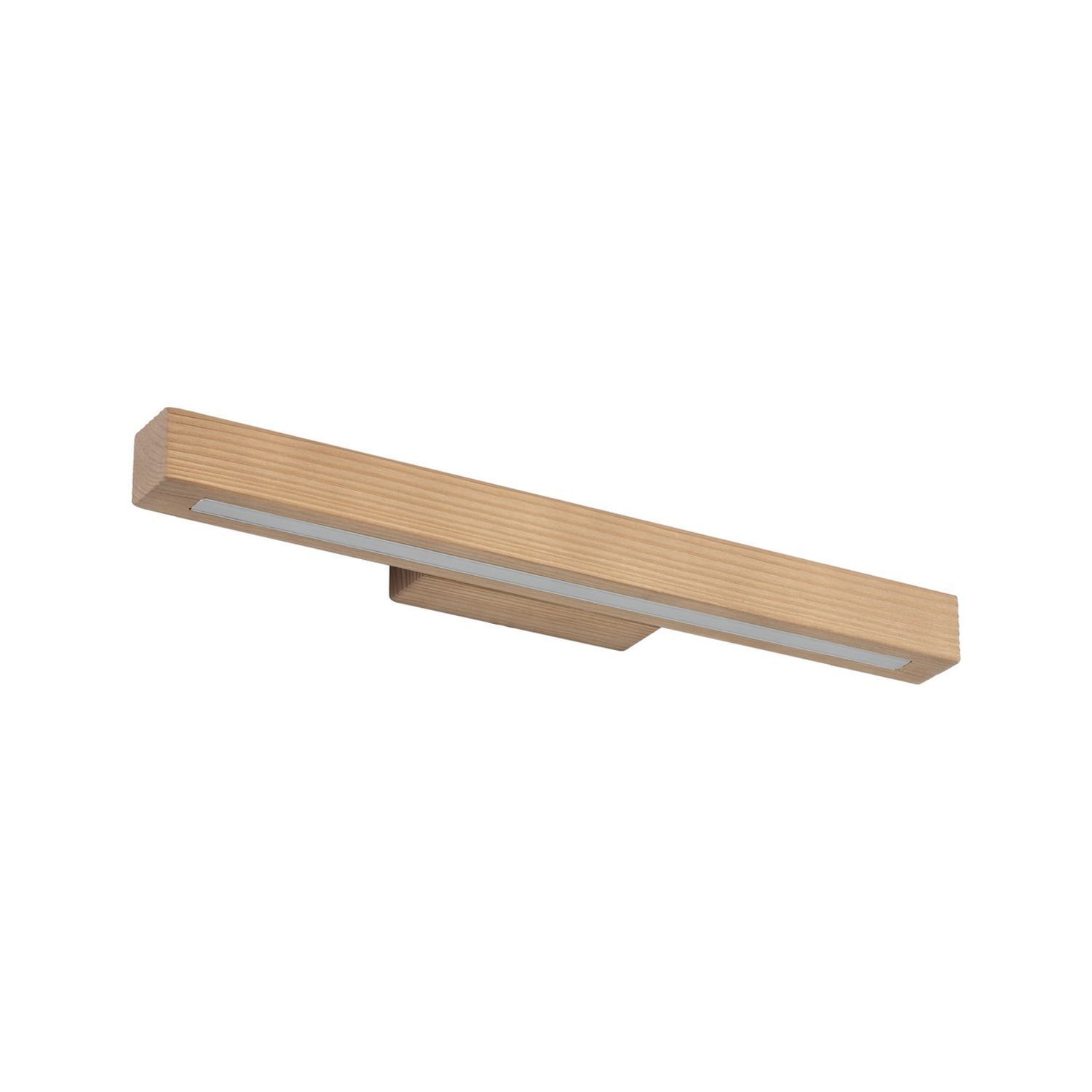 LED Bilderleuchte Holz 46 cm lang 3000 K 988 lm Downlight Ablage, Griff, Holz