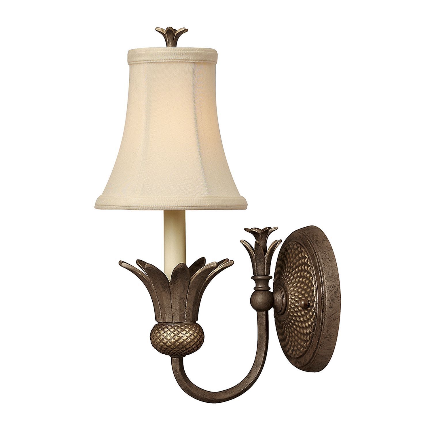 Applique florale ANABELL 8 Bronze Rustique Lampe