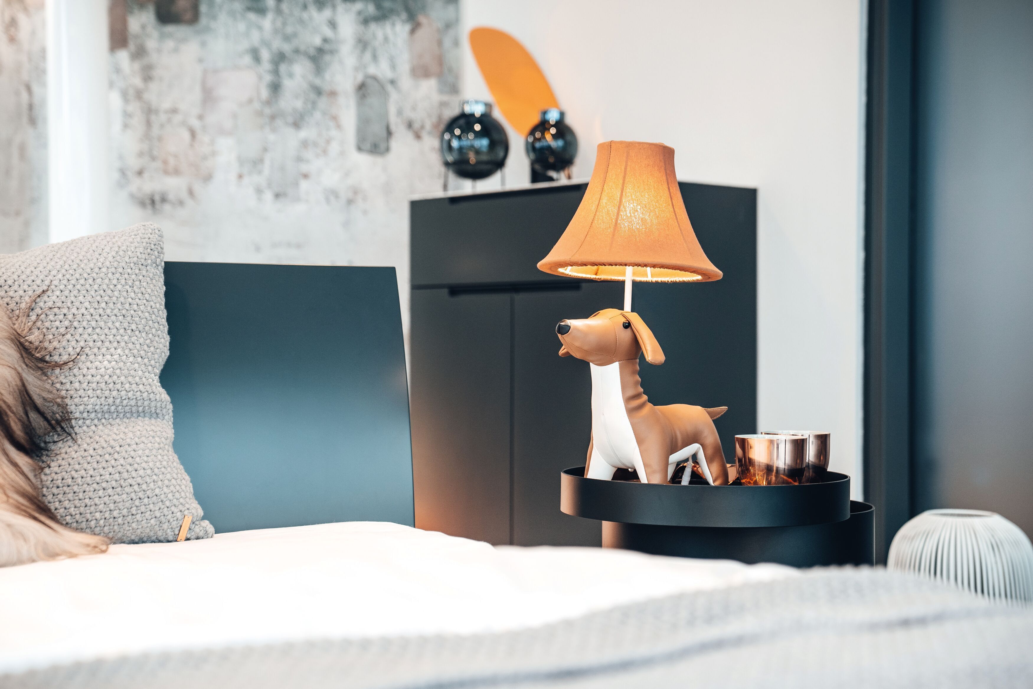 Lampe, Tischlampe, Drinnen, Innenarchitektur