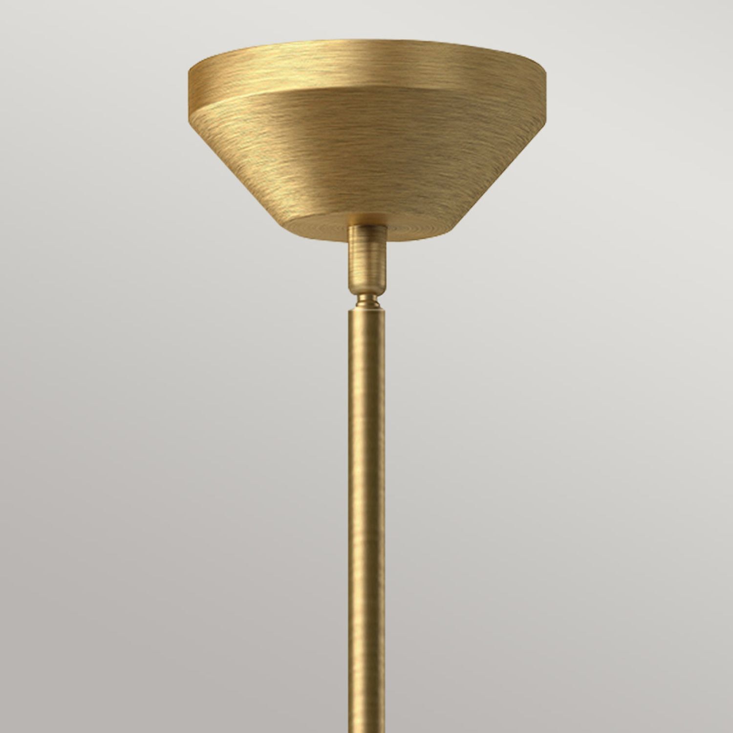 Hängelampe Retro Ø 35,8 cm Metall Glas E27 verstellbar in Gold Lampe, Lampenschirm, Bronze