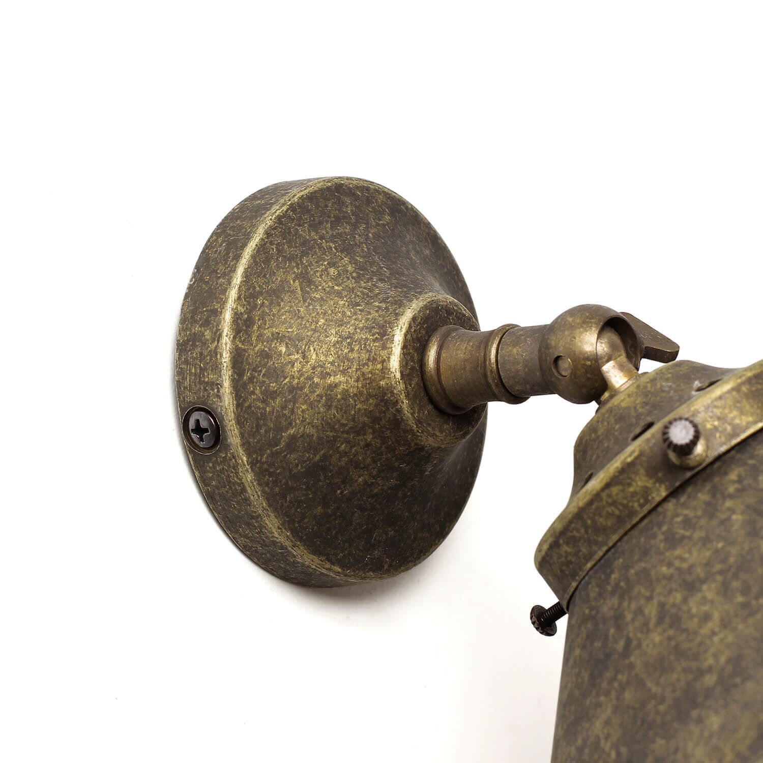Applique en laiton bronze antique réglable Bronze