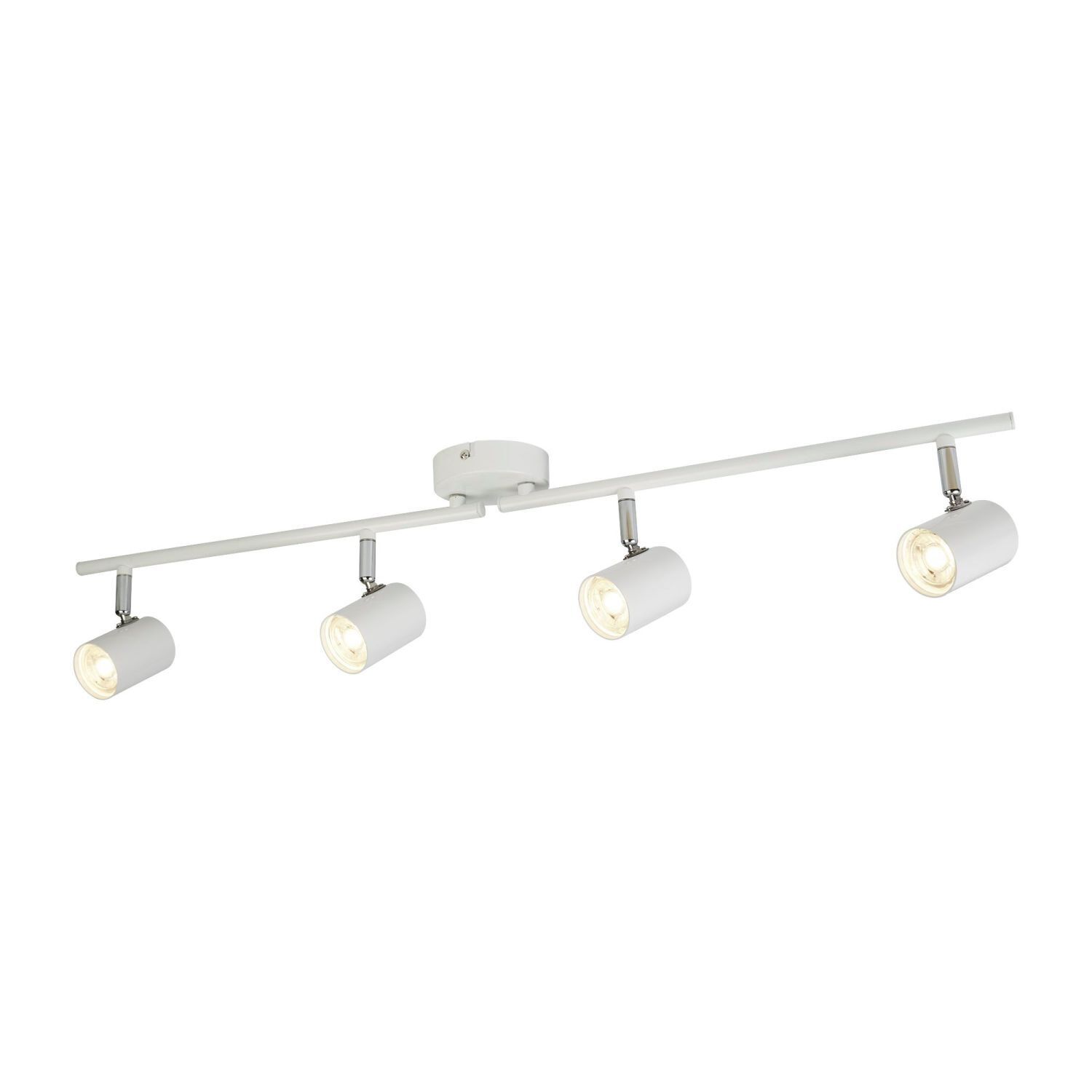 LED Deckenspot Weiß 3000 K B: 78 cm Metall