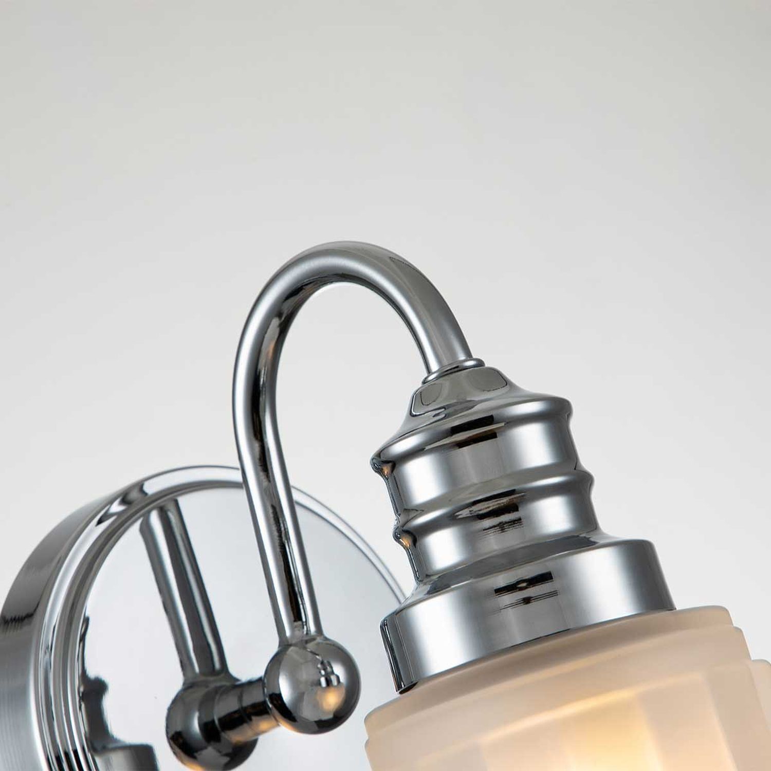 lampe, wandlamp, chrom, metall, glühbirne