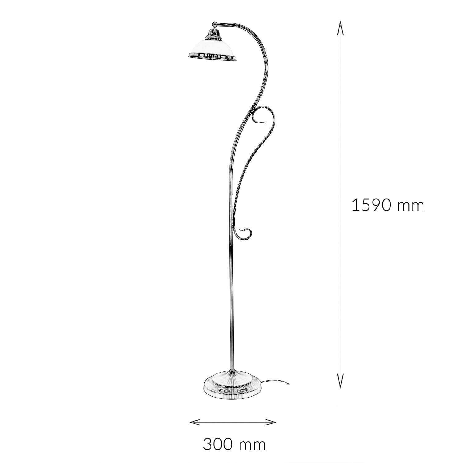 Jugendstil Stehlampe Elisett Lampe, Drinnen, Badezimmer, Zimmer, Duscharmatur