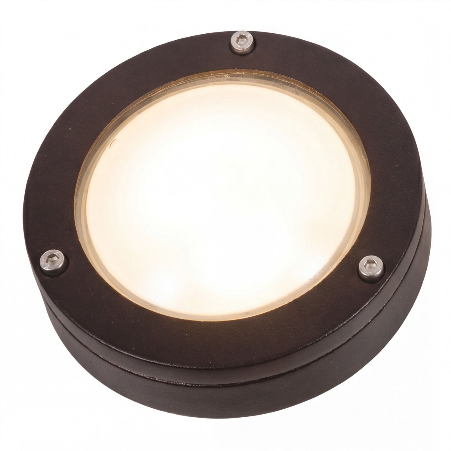 LED, Spotlight, Rund, Braun, Einbau