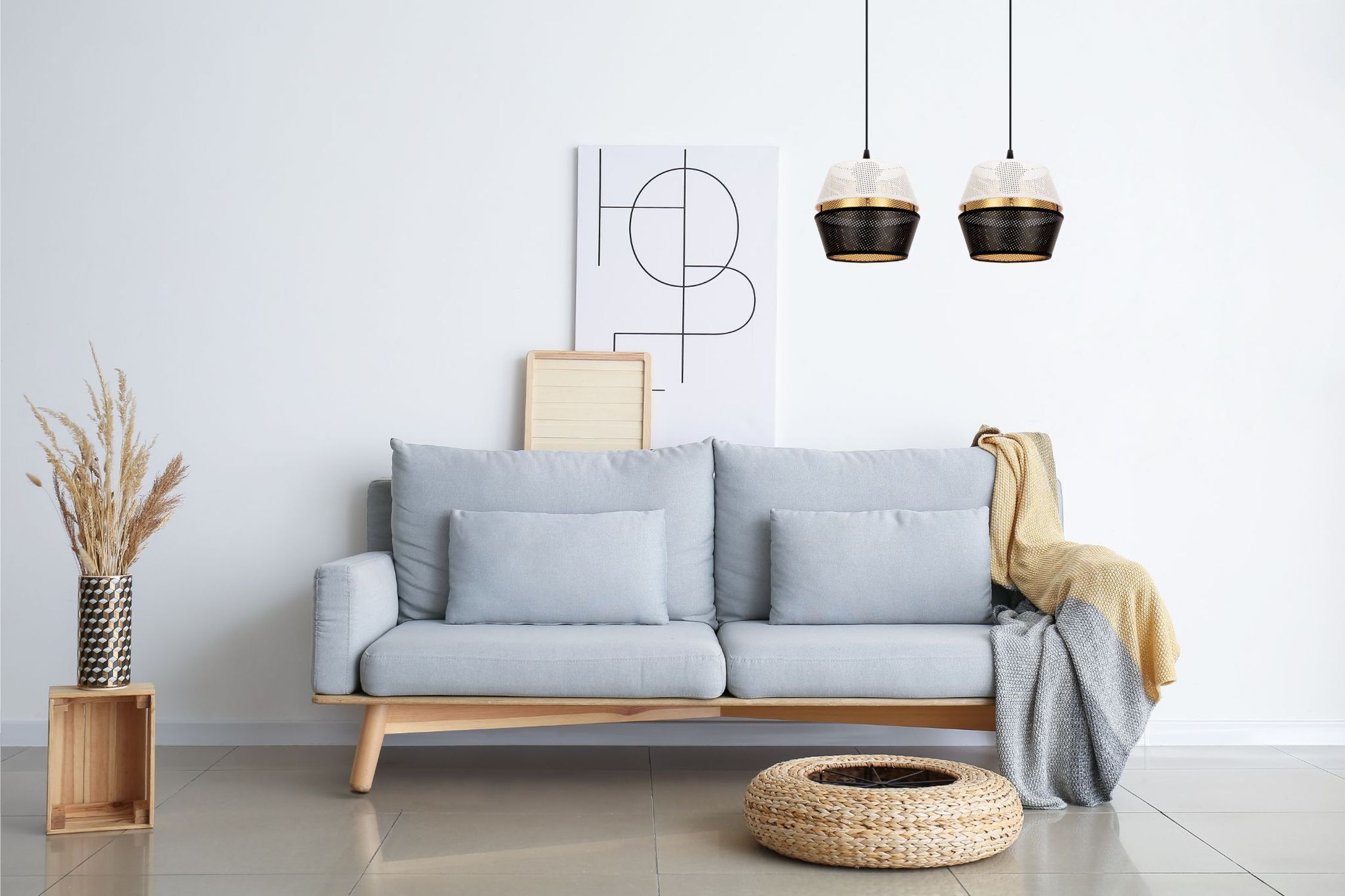 Dekoration für Zuhause, Couch, Kissen, Innenarchitektur, Wohnzimmer