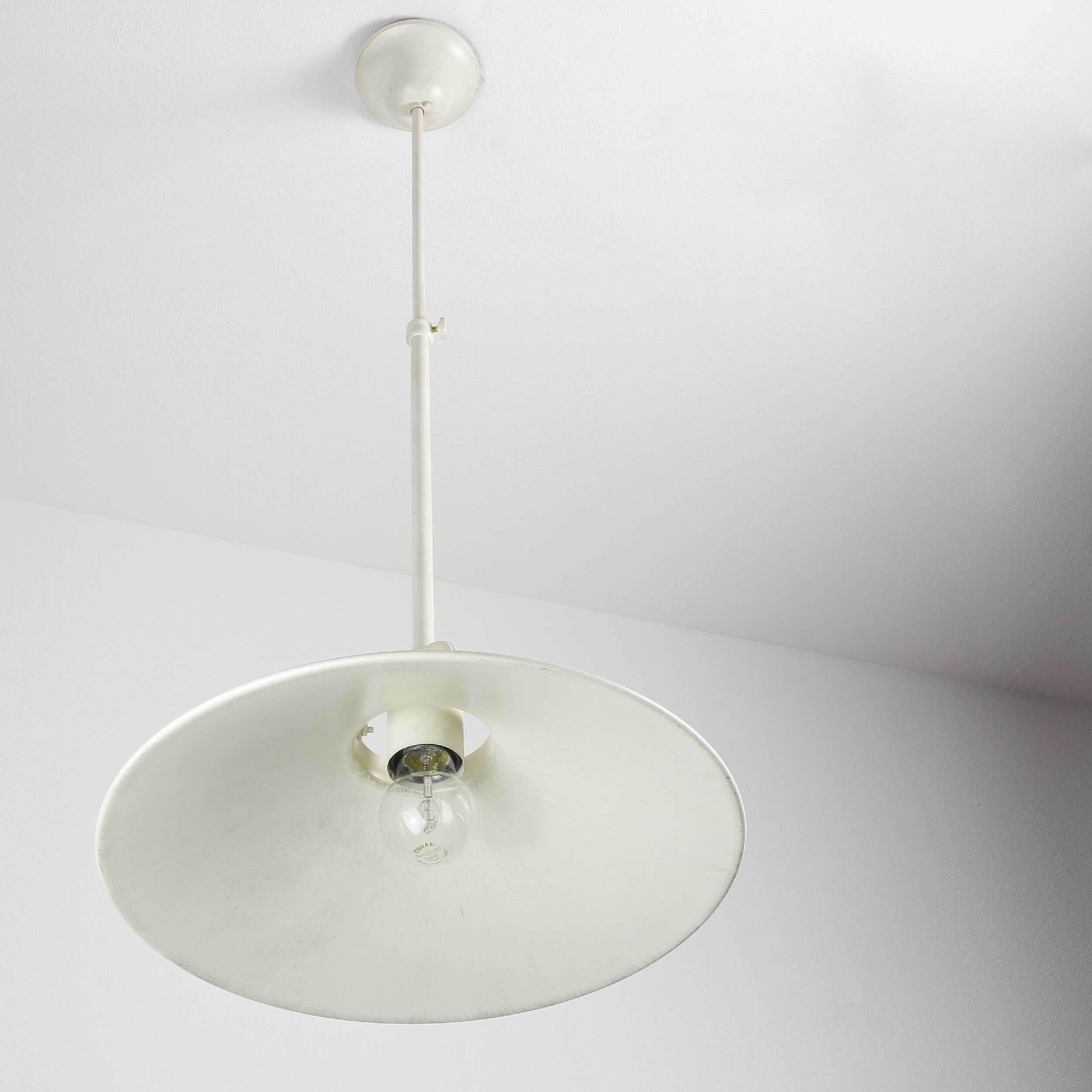 Deckenlampe Weiß Gold Shabby Chic aus Echt-Messing Lampe, Deckenventilator, Gerät, Elektrisches Gerät, Kronleuchter