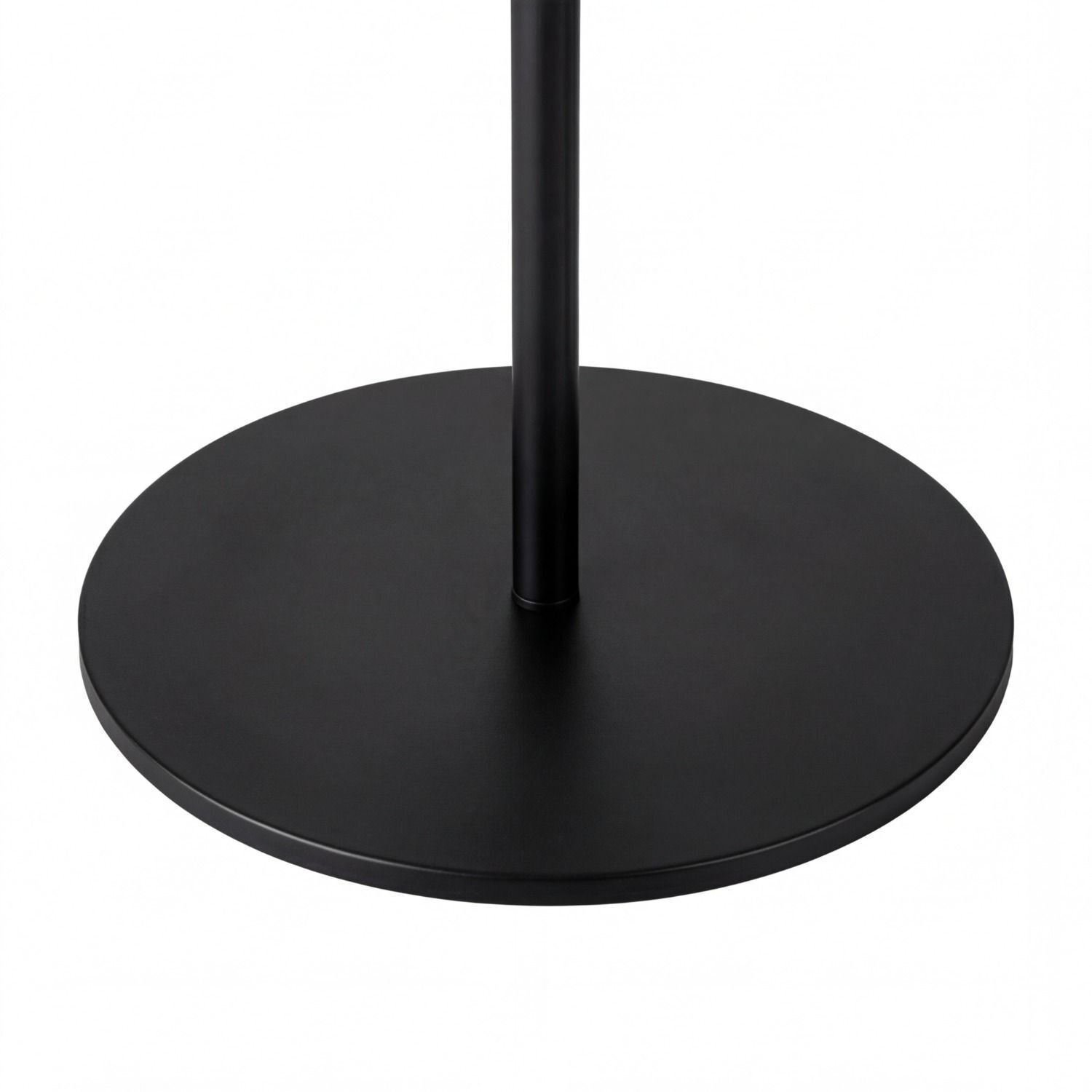 tischlampe, basisplatte, metall, schwarz, runde basis