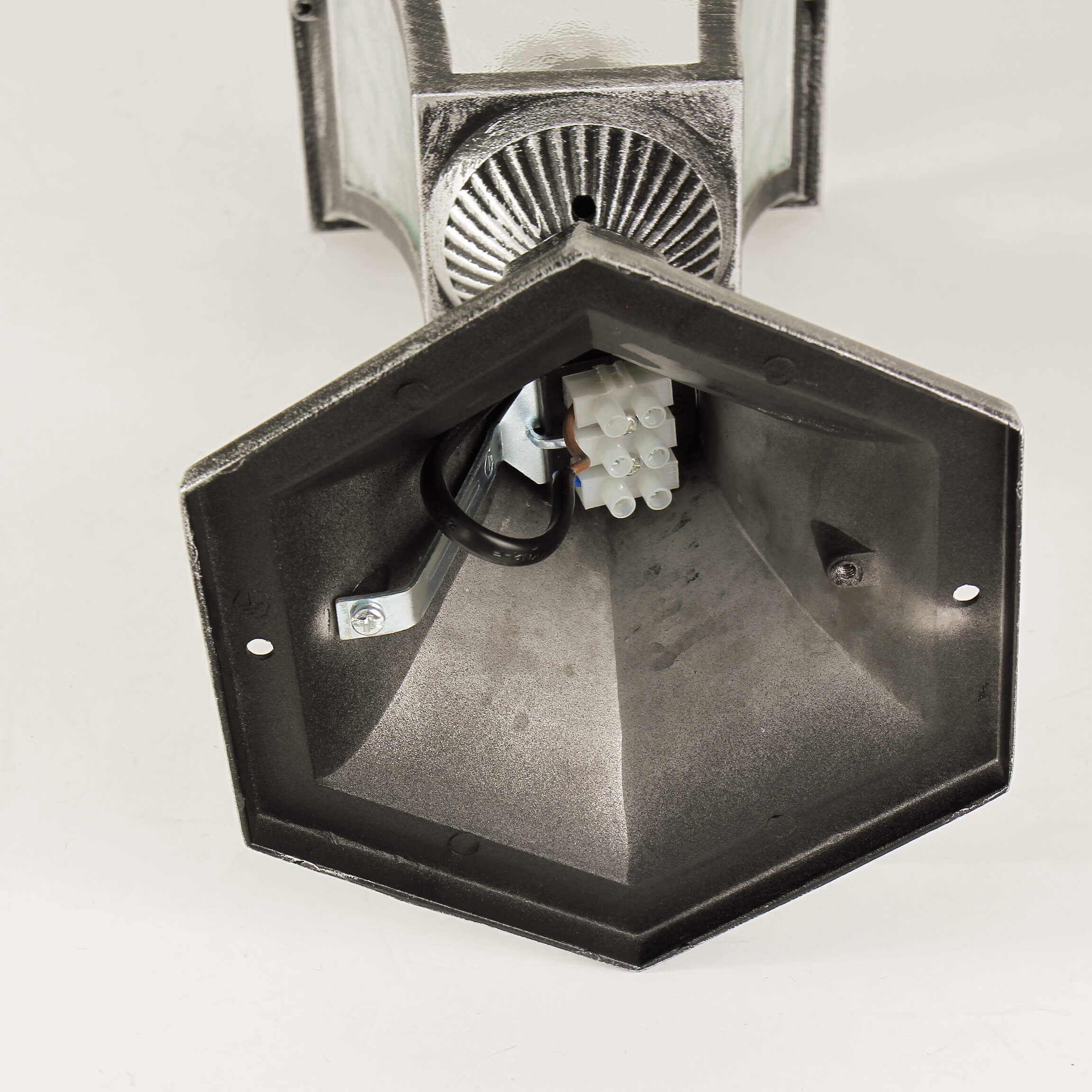 Antike Wegeleuchte Garten TOSCANA Silber regenfest Beleuchtung, Lampe