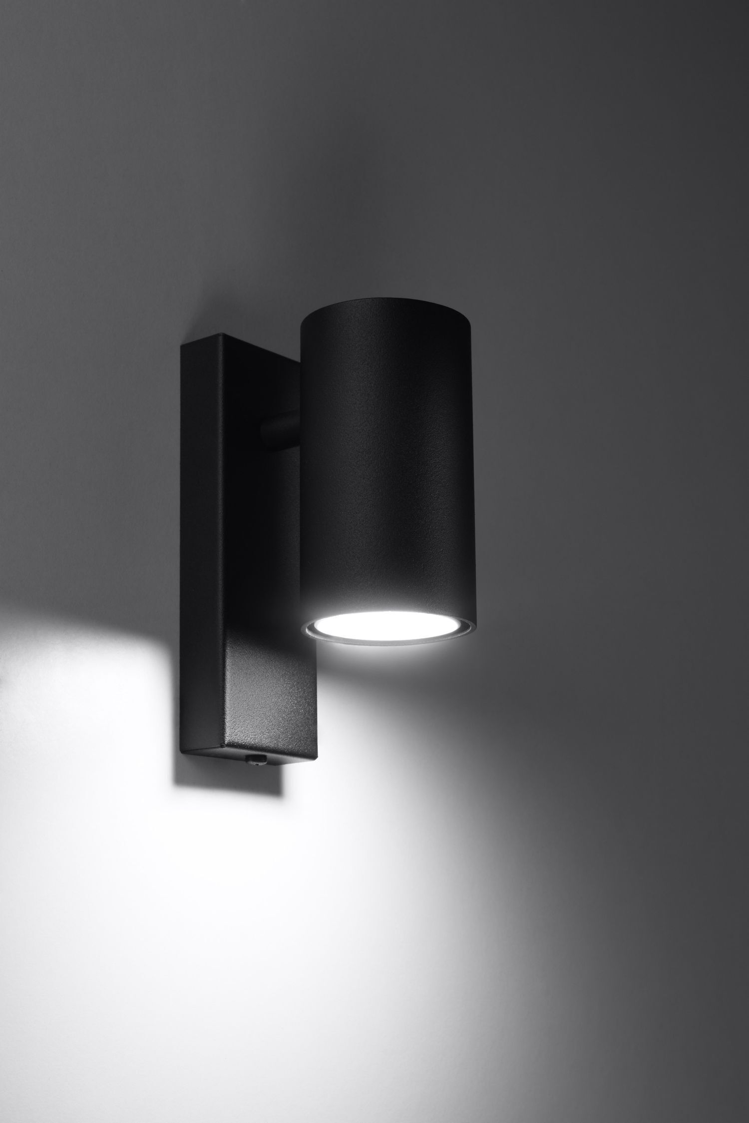Applique Moderne petite noir métal GU10 Downlight