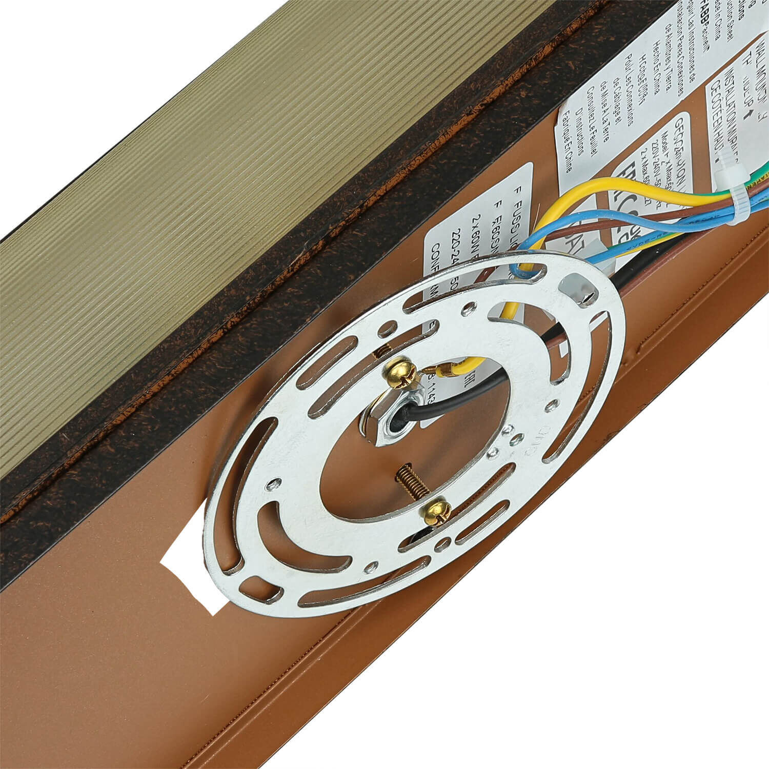 Wandlampe SHOJI Bronze Vintage Leuchte Flur Diele