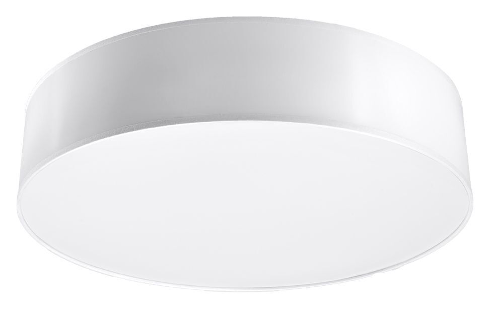 Plafonnier blanc rond Ø 55 cm 4x E27 faible éblouissement Moderne