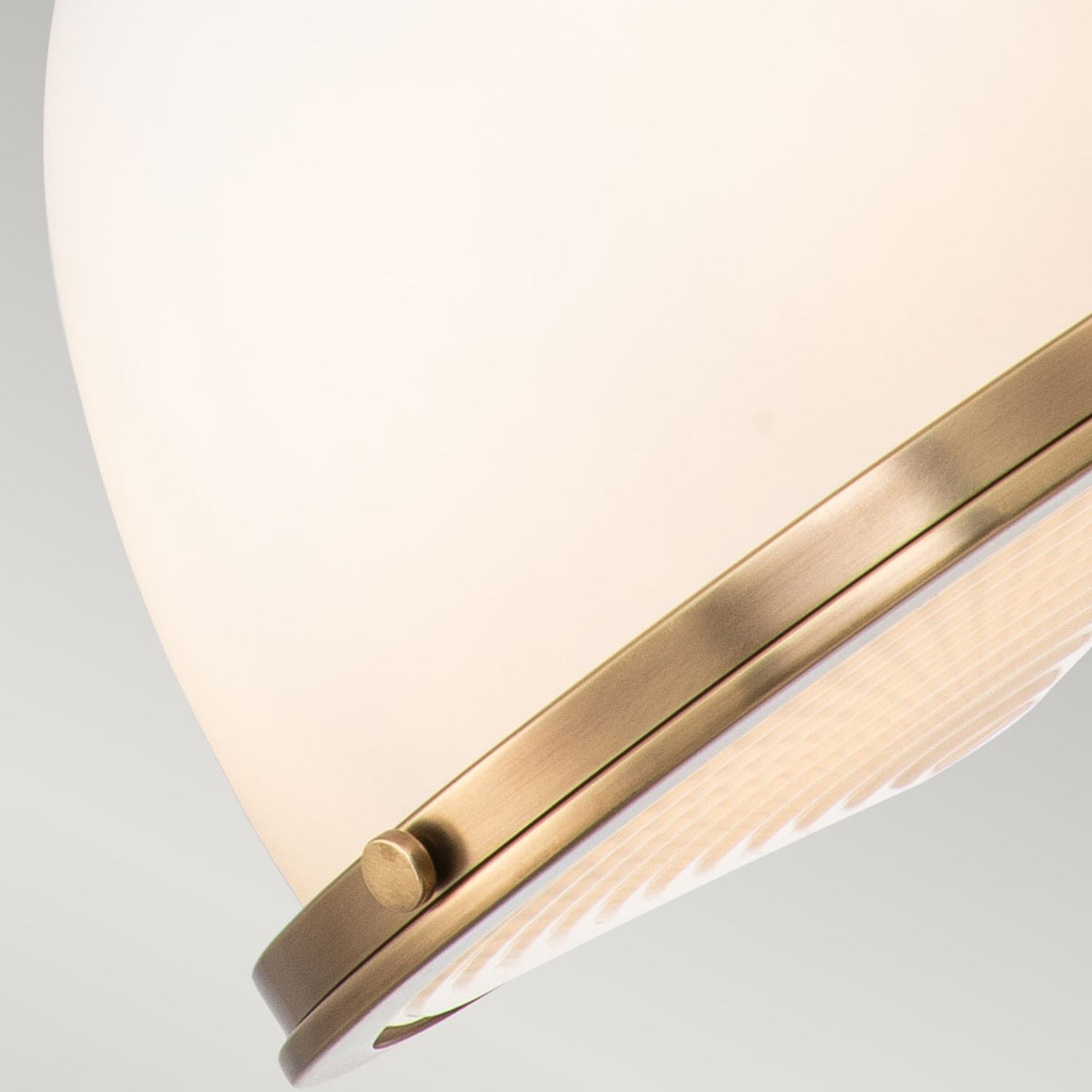 Hängelampe Glasschirm D: 32,4 cm rund H: max. 110 cm Lampe, Leuchte