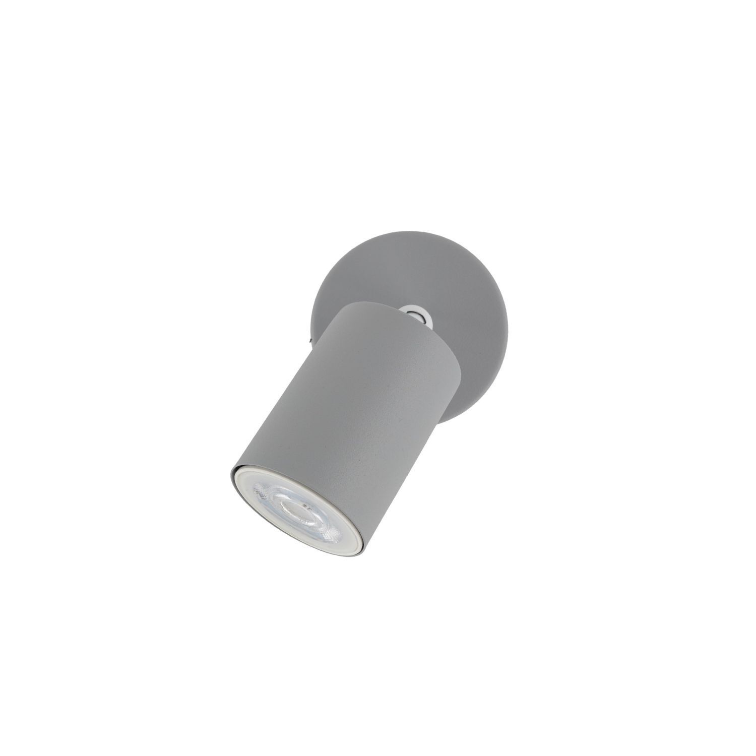 Deckenleuchte Kinderzimmer Grau GU10 rund Ø 13 cm klein Beleuchtung, Lampe