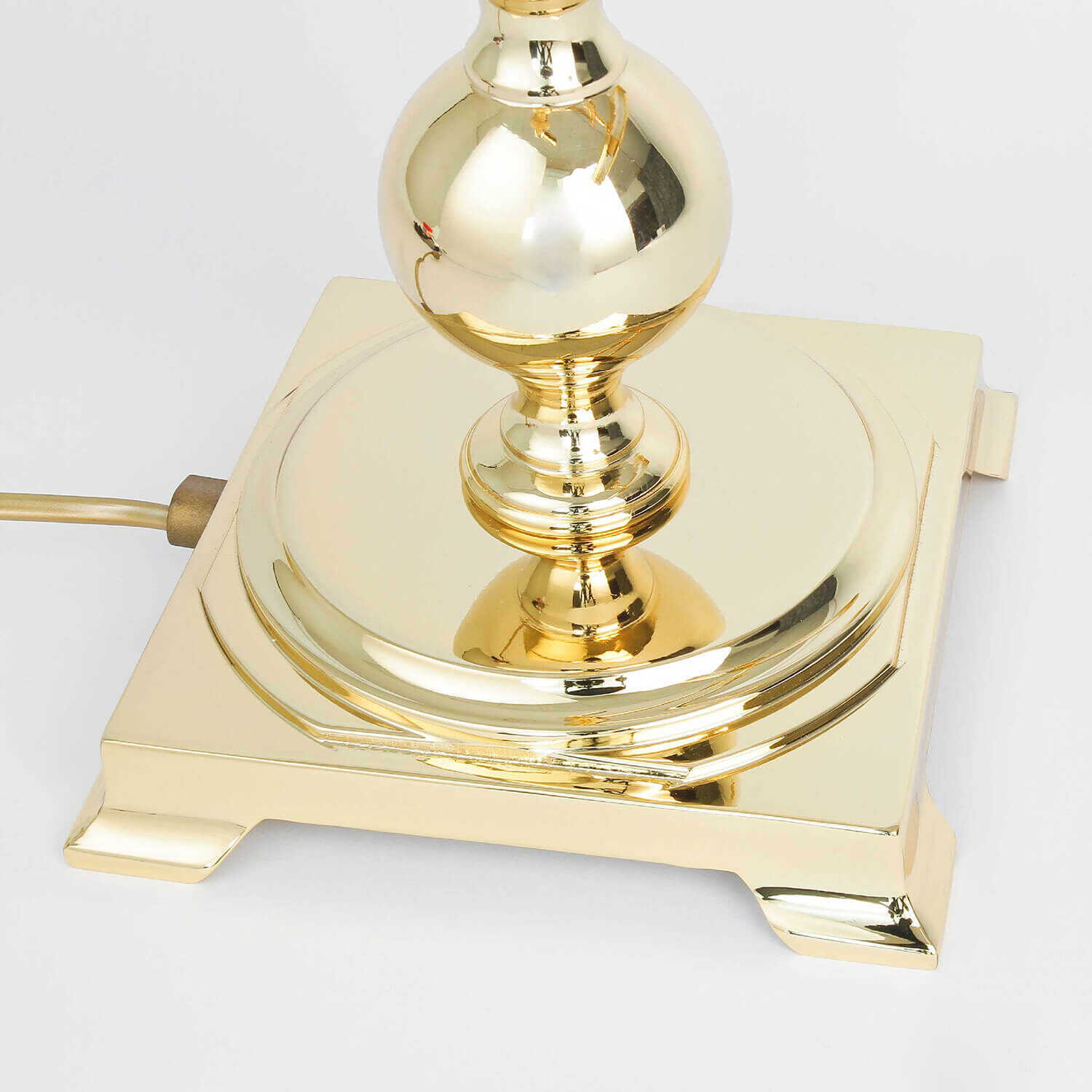 Lampe de table 24K or en laiton Premium