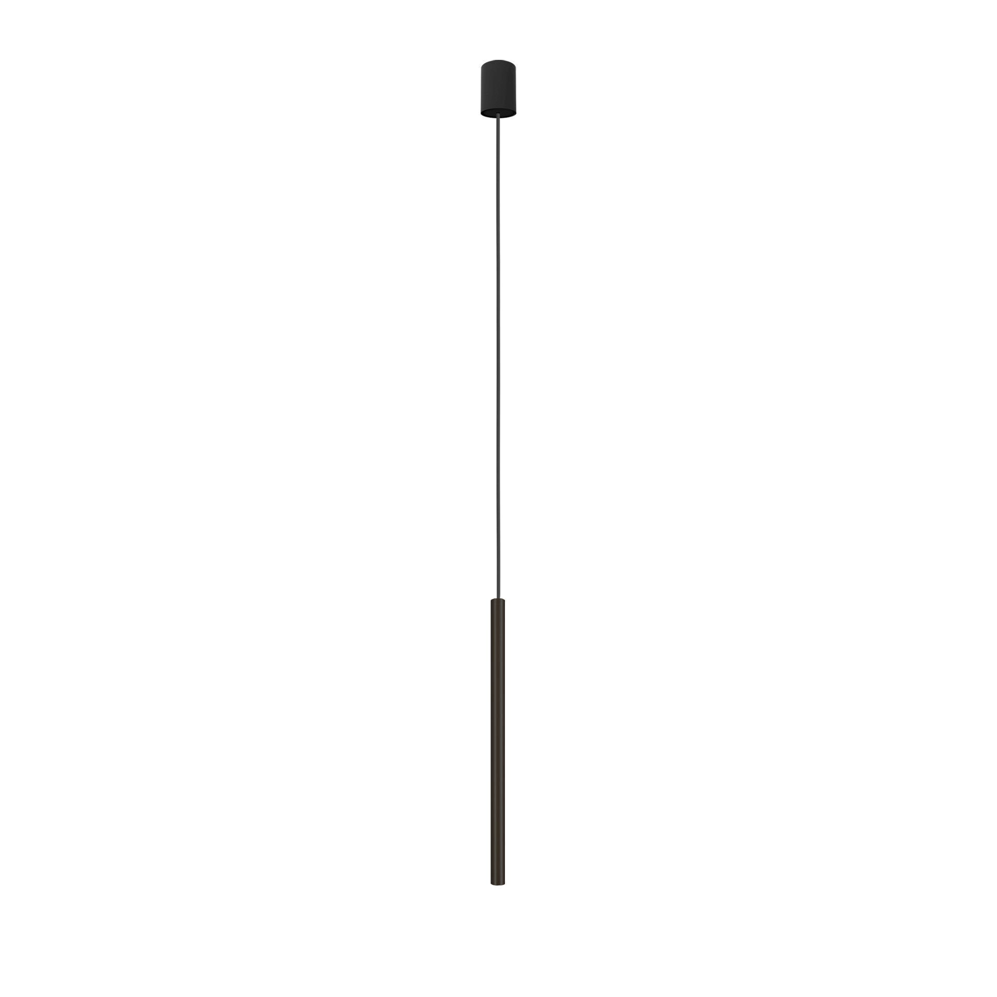 hängelampe, pendel, minimalistisch, schwarz, metall