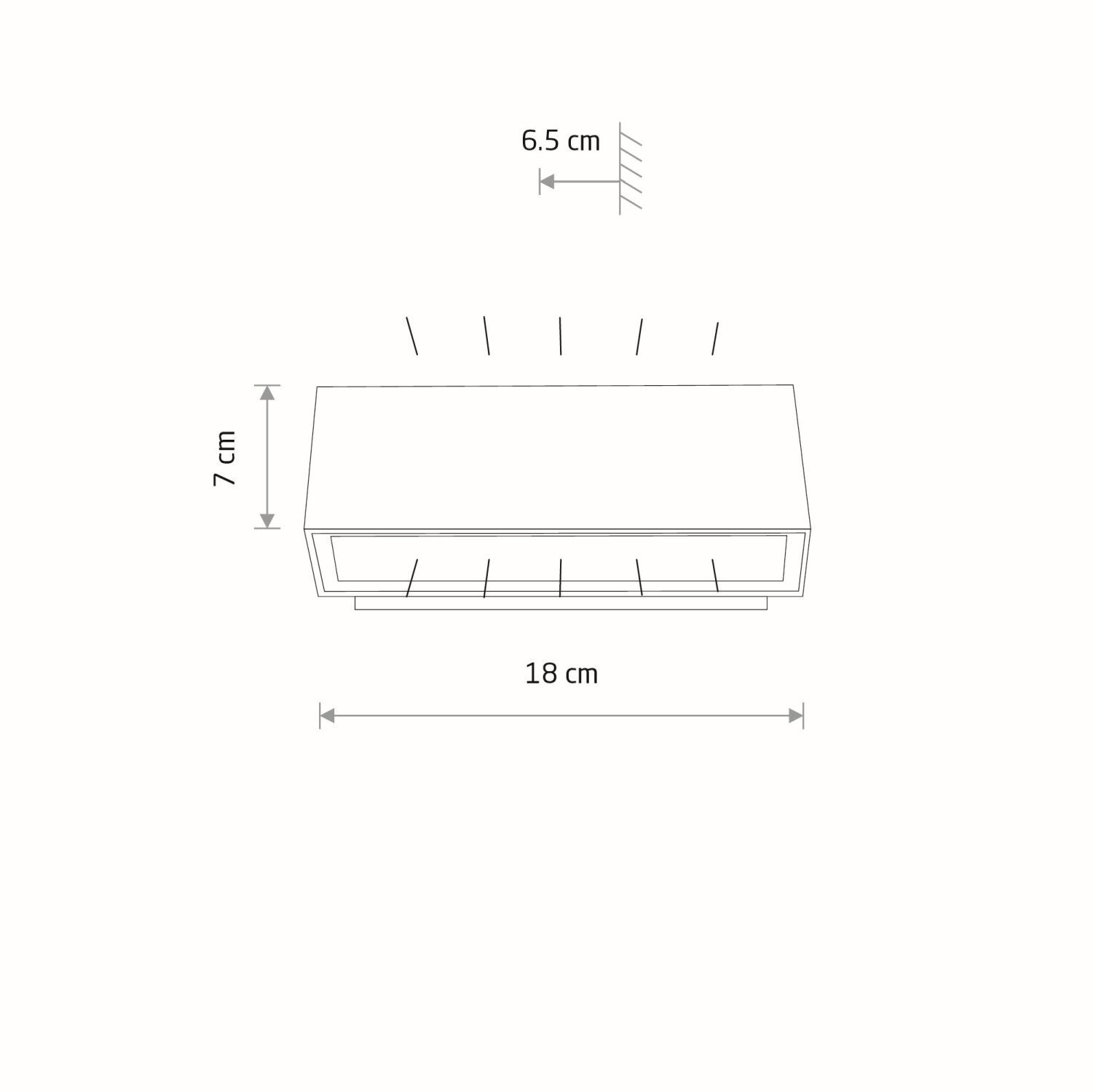 kitchen extractor, range hood, ventilation, dimensions 18x7x6.5 cm, stainless steel?