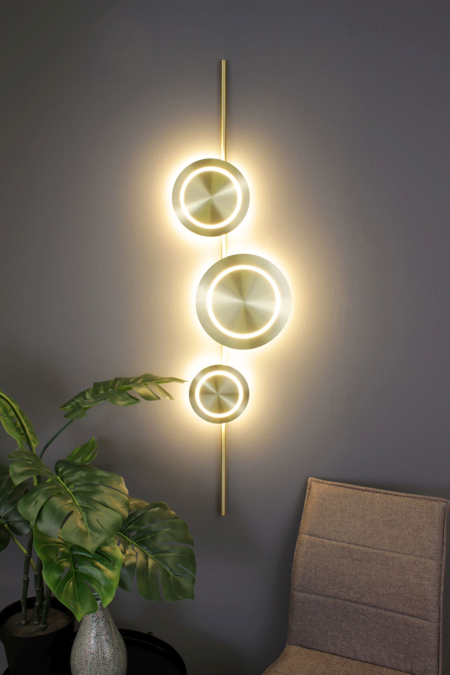 wandlampe, wandlampen, lichtkette, moderne lampe, zimmerdekor