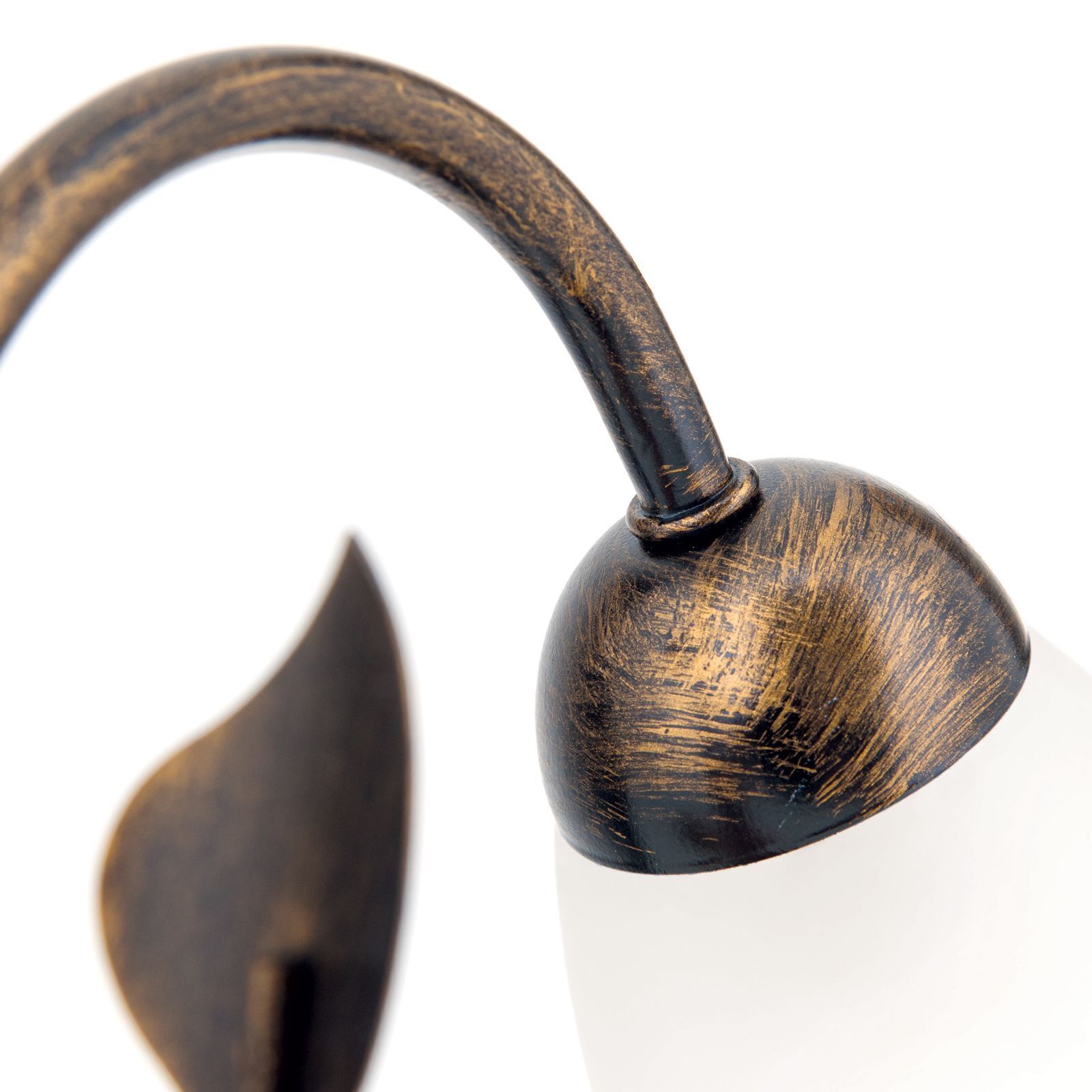 wandhalter, kerzenhalter, metall, antik, kupfer