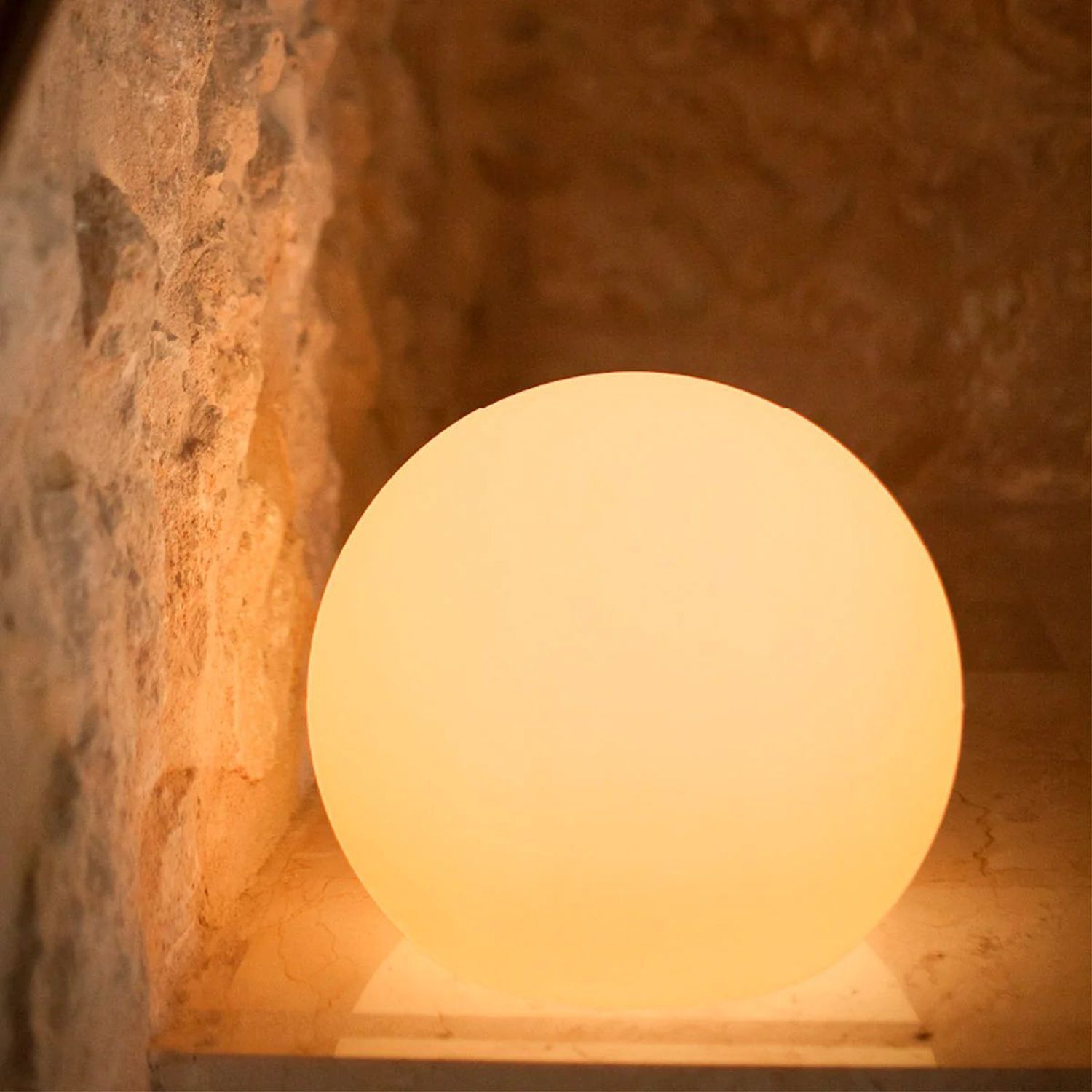 Lampe boule extérieure Ø 40 cm incl. LED E27 2700 K câble interrupteur