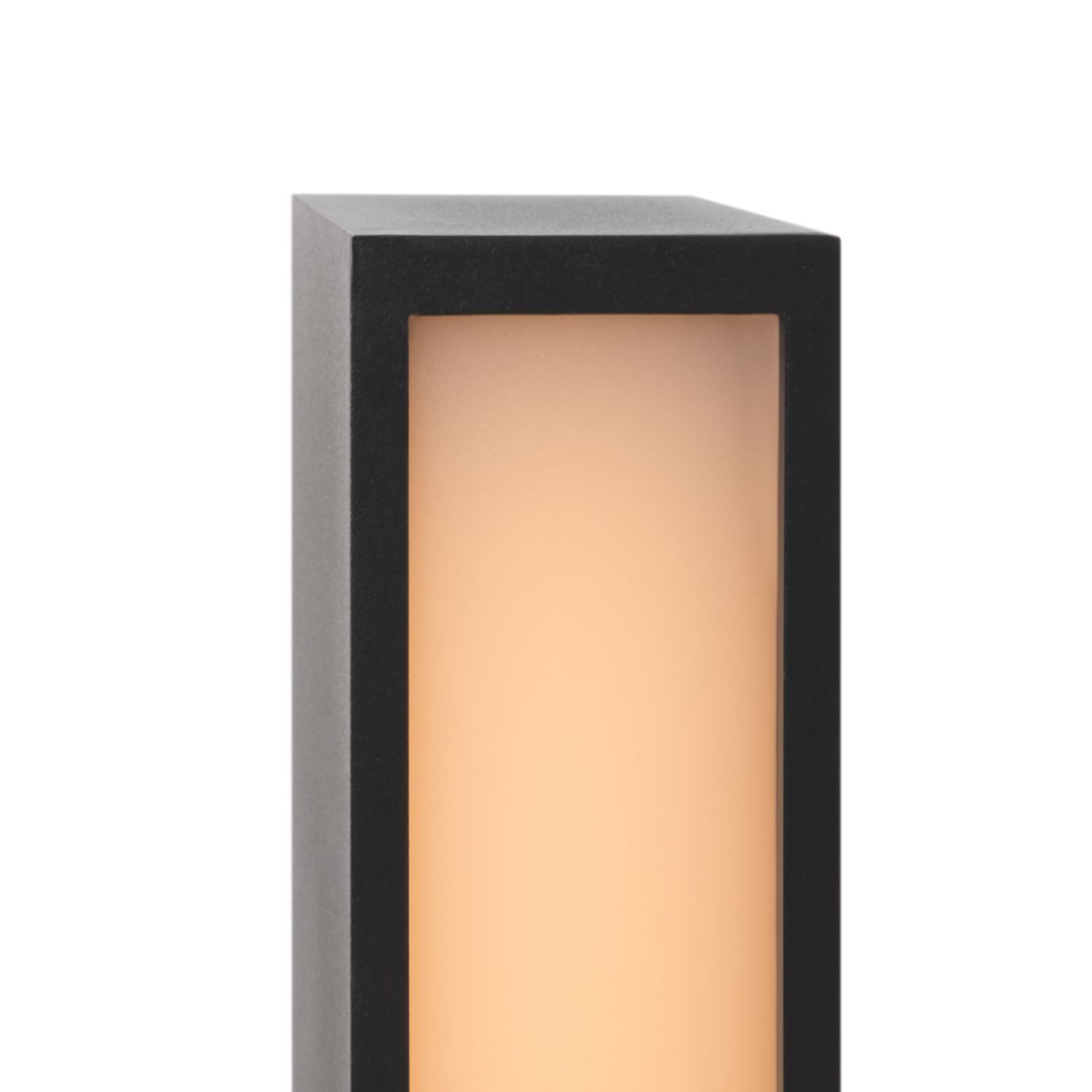 Pollerleuchte LED Metall 60 cm IP65 Graphit eckig LISA Lampe