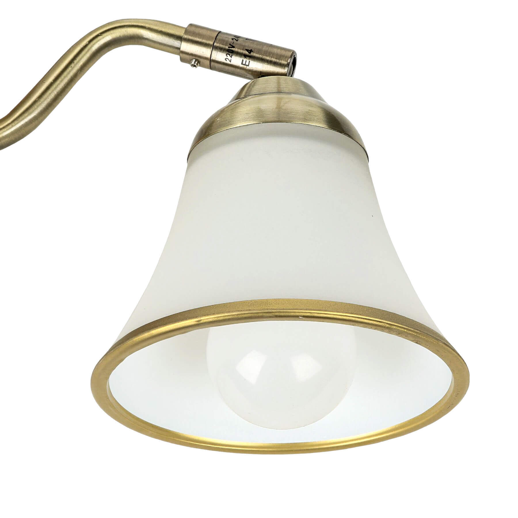 Bad Wandlampe 3xE14 67cm drehbar Jugendstil GRANDO Lampe