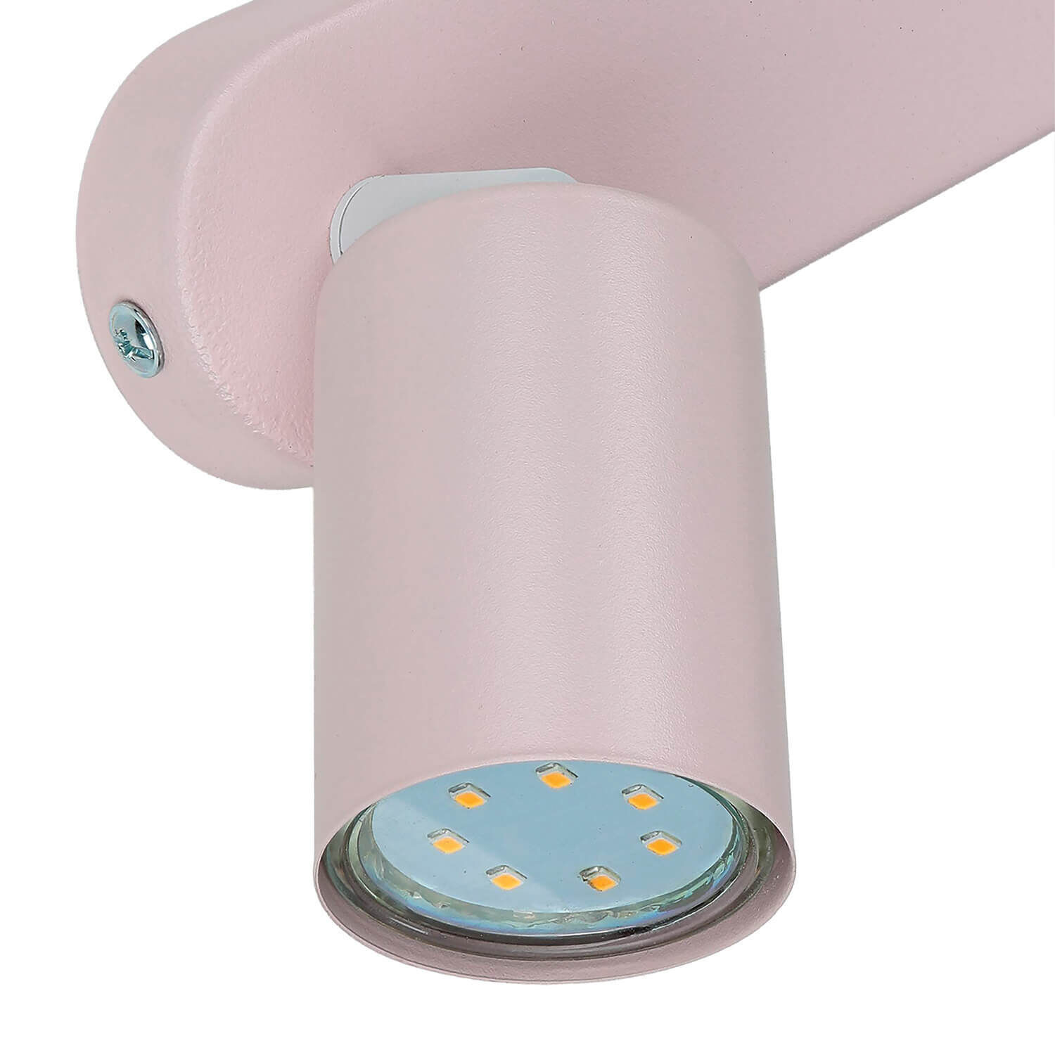 Deckenstrahler Metall Rosa GU10 52 cm lang Kinderzimmer Beleuchtung