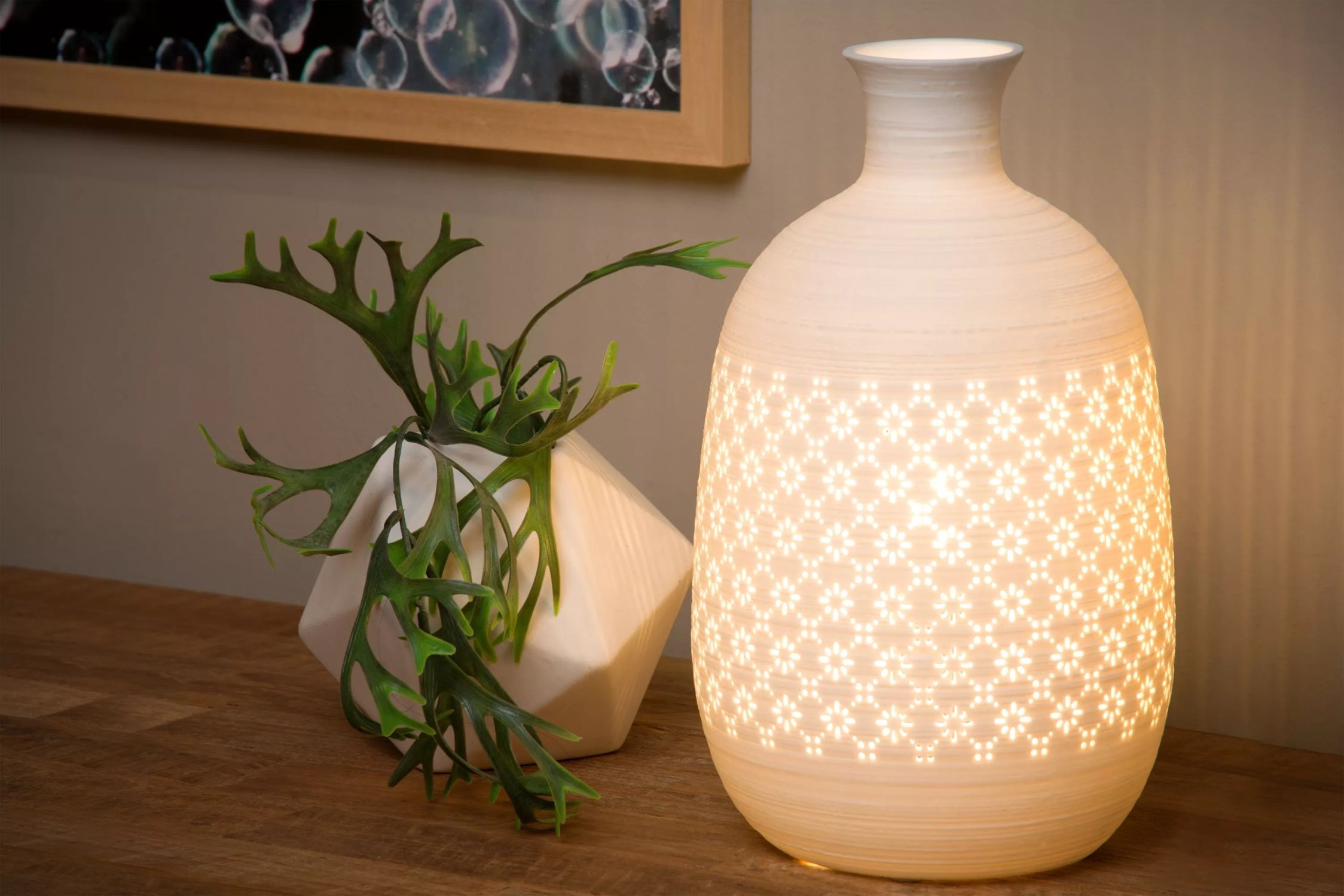 Pflanze, Lampe