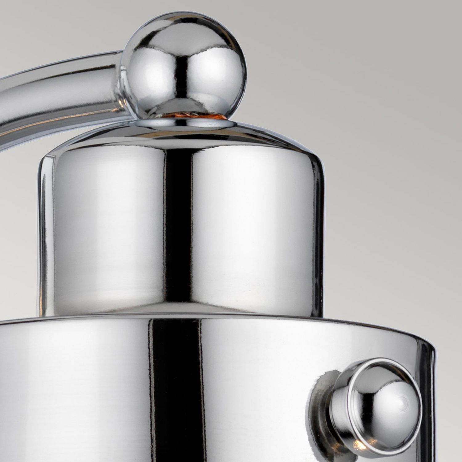 Wandleuchte Bad H: 22,1 cm IP44 E27 Chrom aus Metall Regenglas Sinken, Waschbeckenhahn