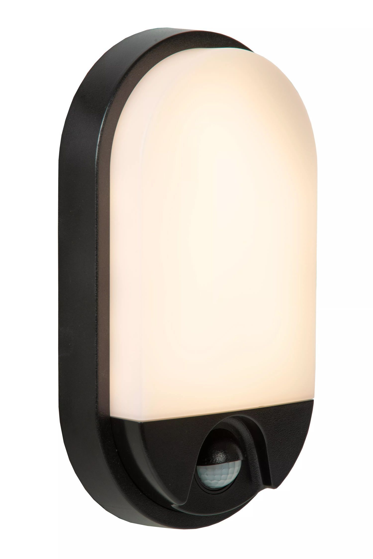 Applique murale LED avec détecteur de mouvement Noir IP54 3000 K