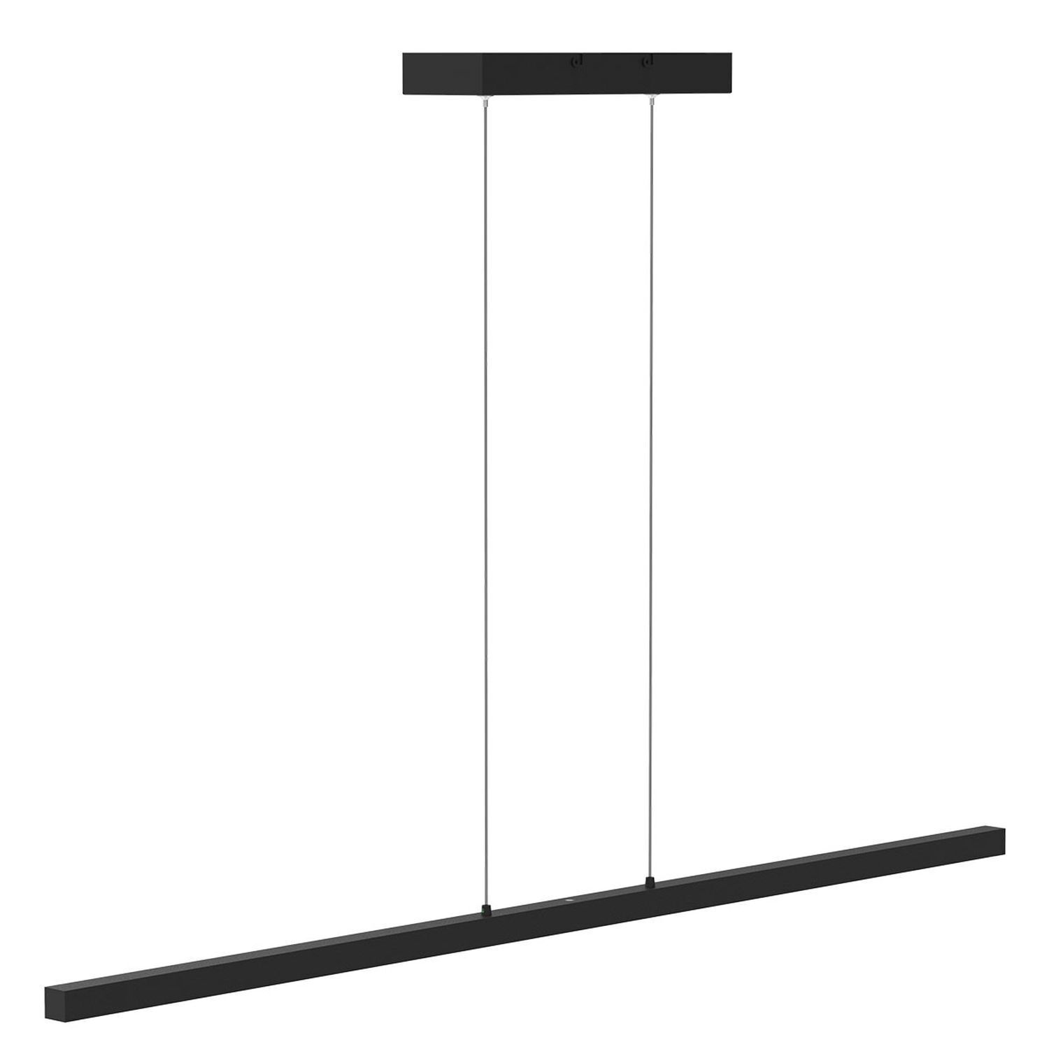 LED Hängelampe Schwarz L:114 cm 20 W 2700 K Modern