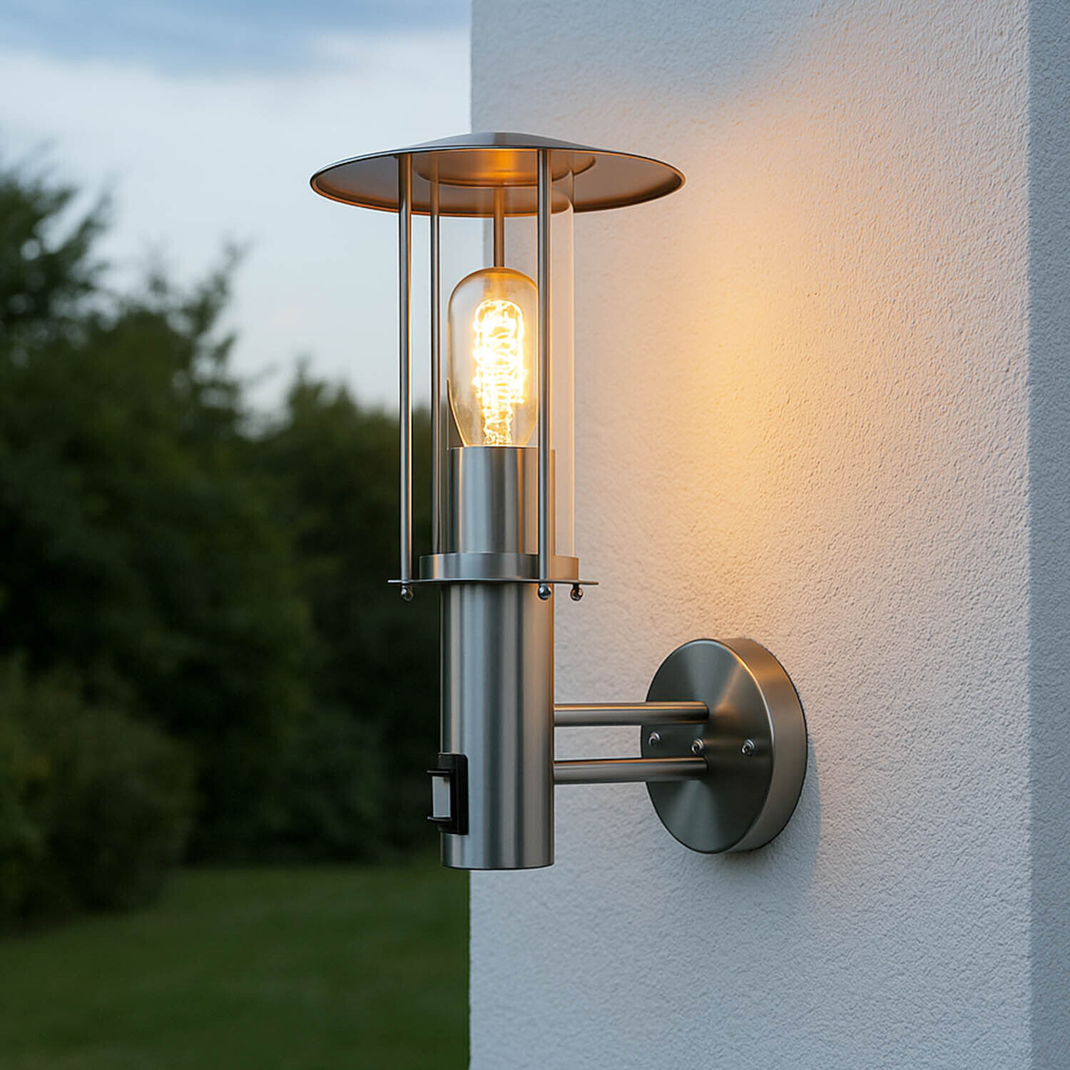 Außenleuchte mit Bewegungsmelder IP44 maritimes Design Beleuchtung, Leuchte