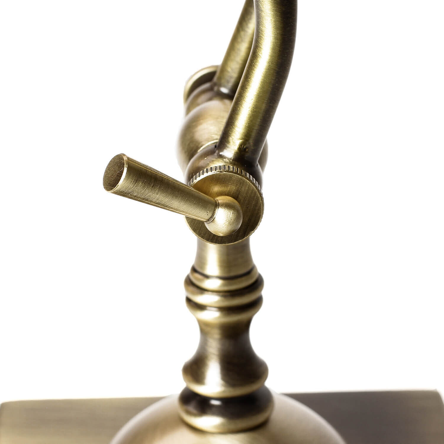 Noble lampe de table en laiton véritable Premium Bronze, Sinken, Waschbeckenhahn, Schach, Spiel