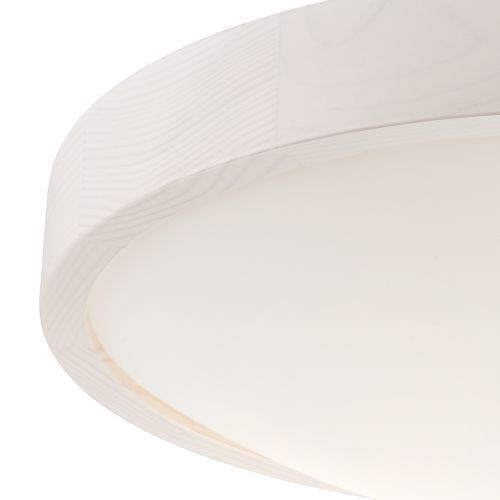 Plafonnier FERNLY Blanc Moderne rond Salon